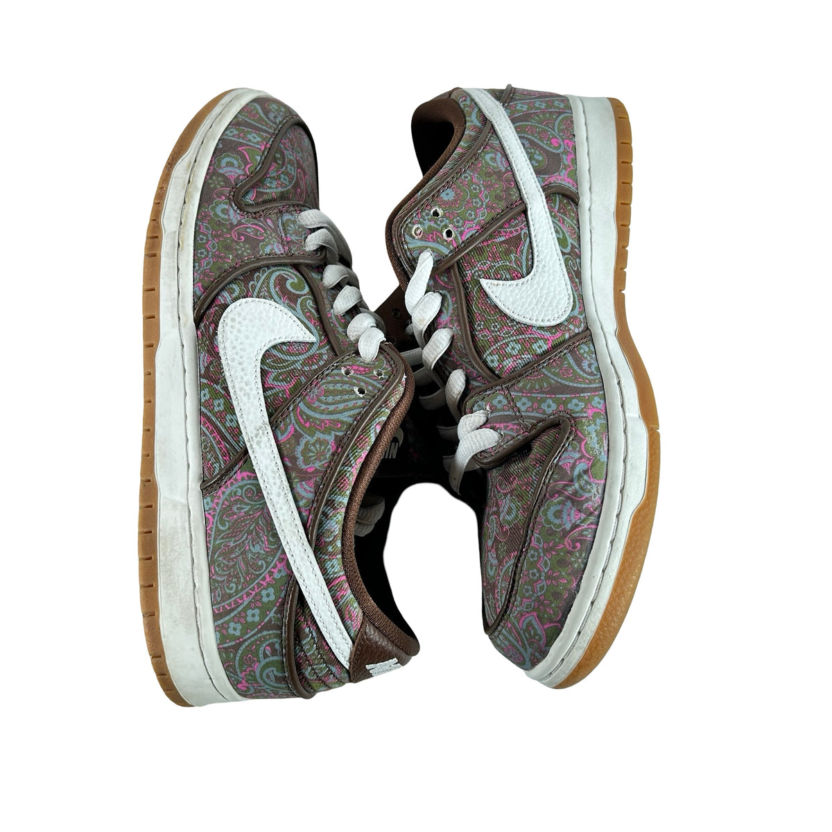 DH7534 200 Nike SB Dunk Low Pro Paisley Brown [USED] - 11 M (Used) (No Box)
