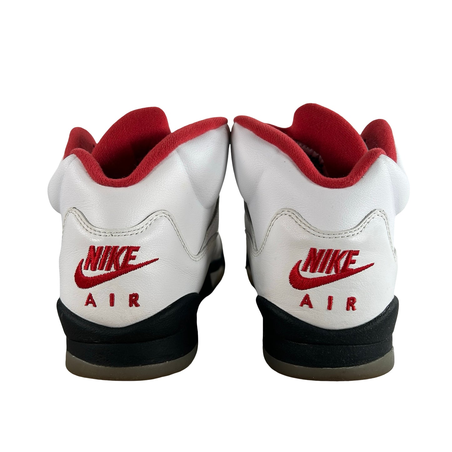 440888 102 Jordan 5 Retro Fire Rojo Plata Lengua (2020) (GS)