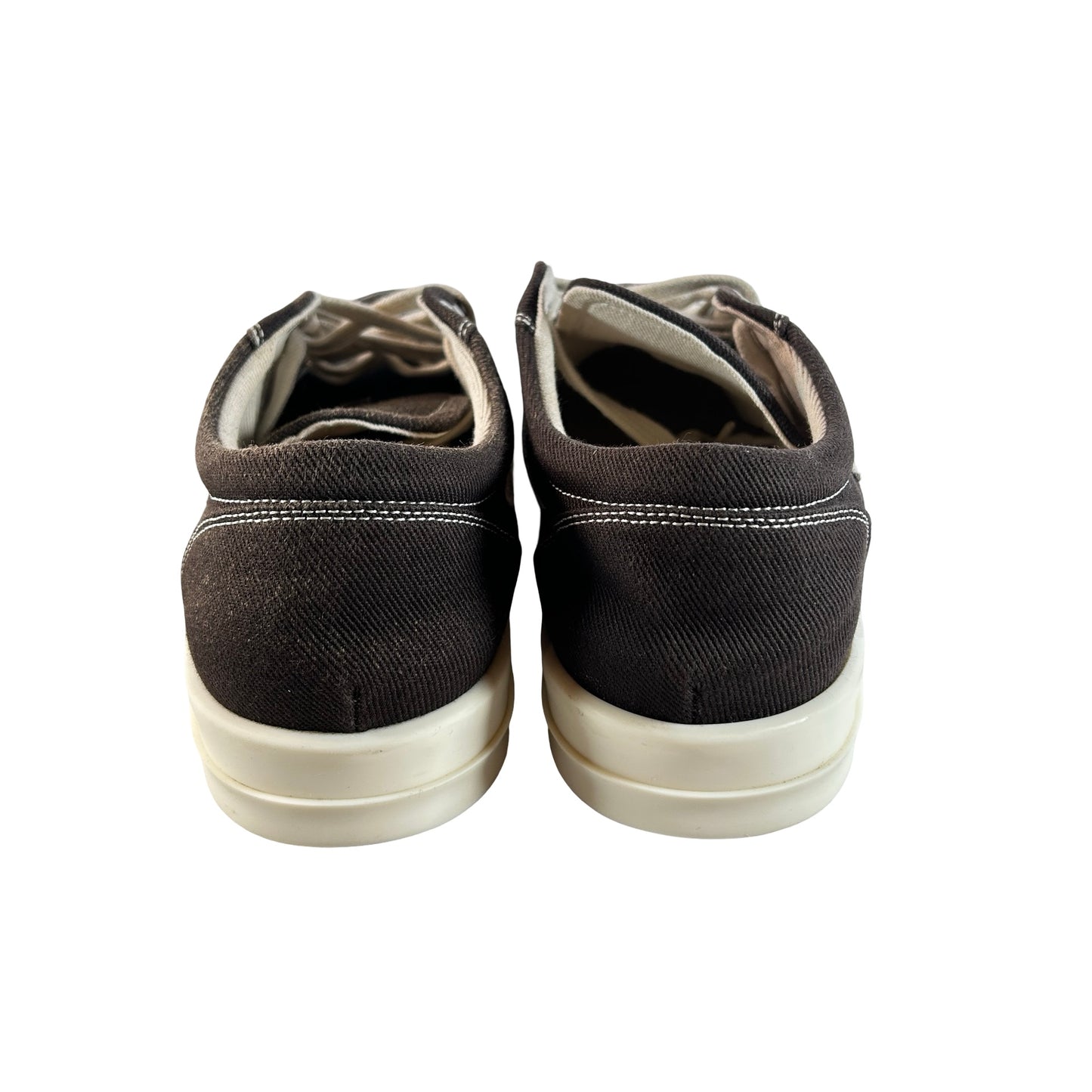 DU02E7803 DOLVS 73133 Rick Owens DRKSHDW Vintage Low Brown Milk [USED] - EU 40 (Used) (No Box)