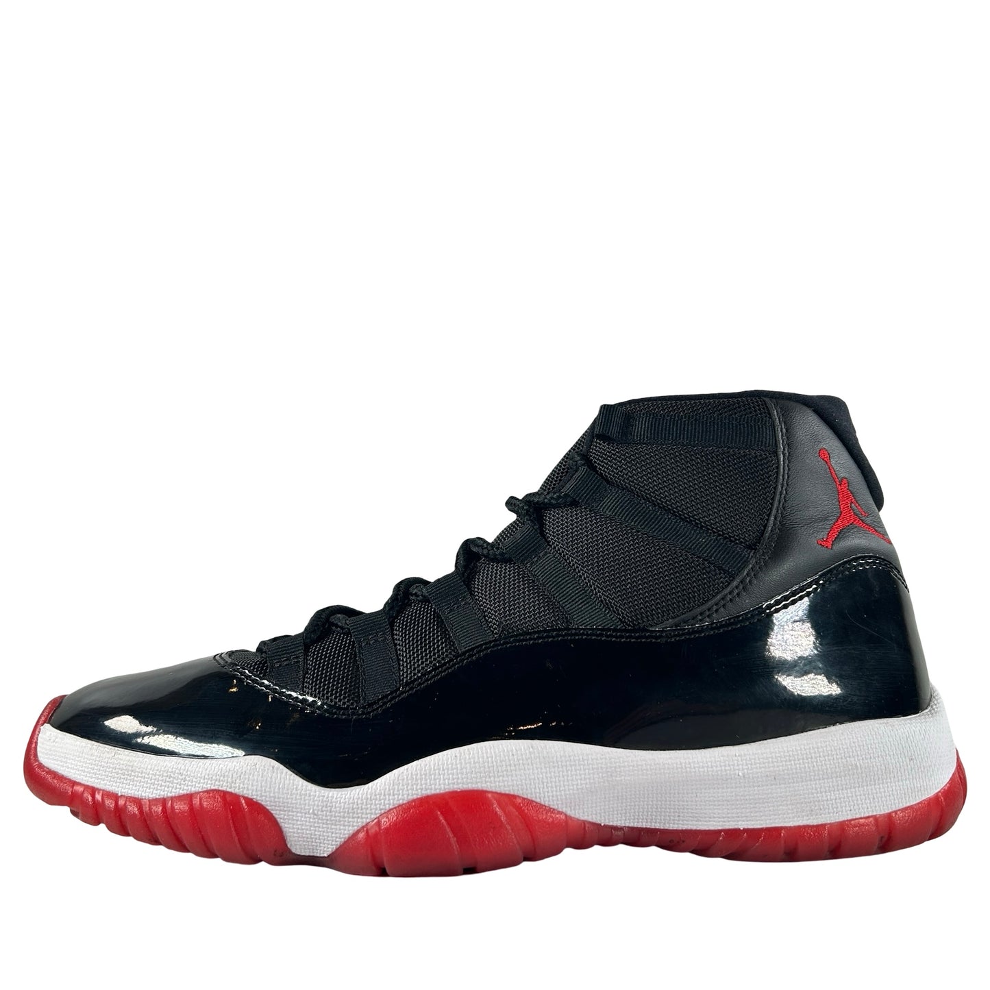 378037 061 Jordan 11 Retro Playoffs Bred (2019) [USED] - 11 M (Used) (No Box) (No Insoles)