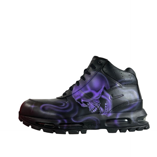 865031 009 Nike Air Max Goadome Black x STFU OG Purple [USED] - 13 M (Used)