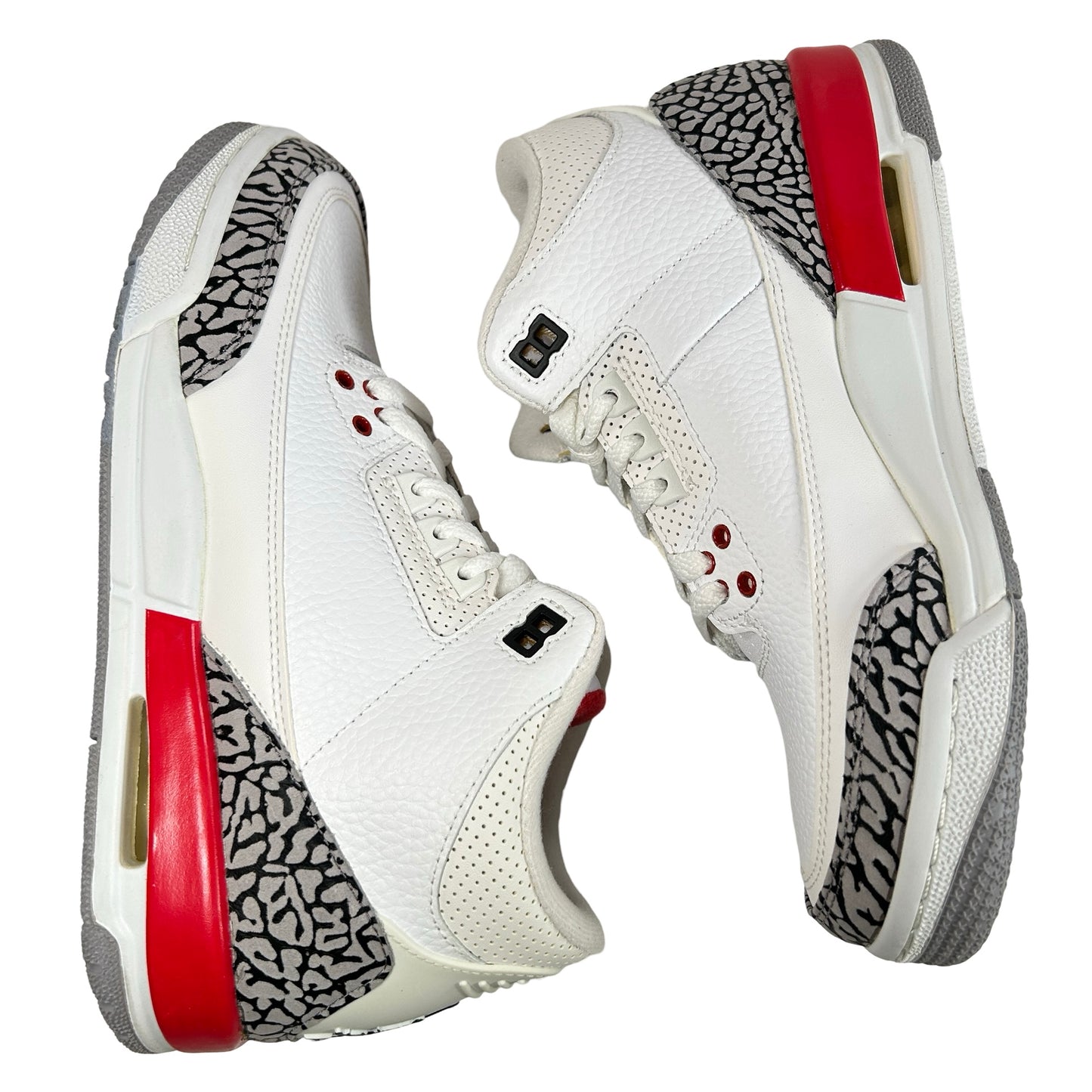 398614 116 Jordan 3 Retro Hall of Fame (GS) [CONDITIONAL] - 6.5 Y (Yellowing)