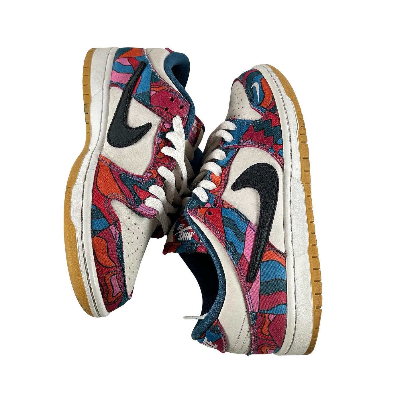 DH7695 600 Nike SB Dunk Low Pro Parra Abstract Art (2021) [USED] - 7.5 M (Used3)
