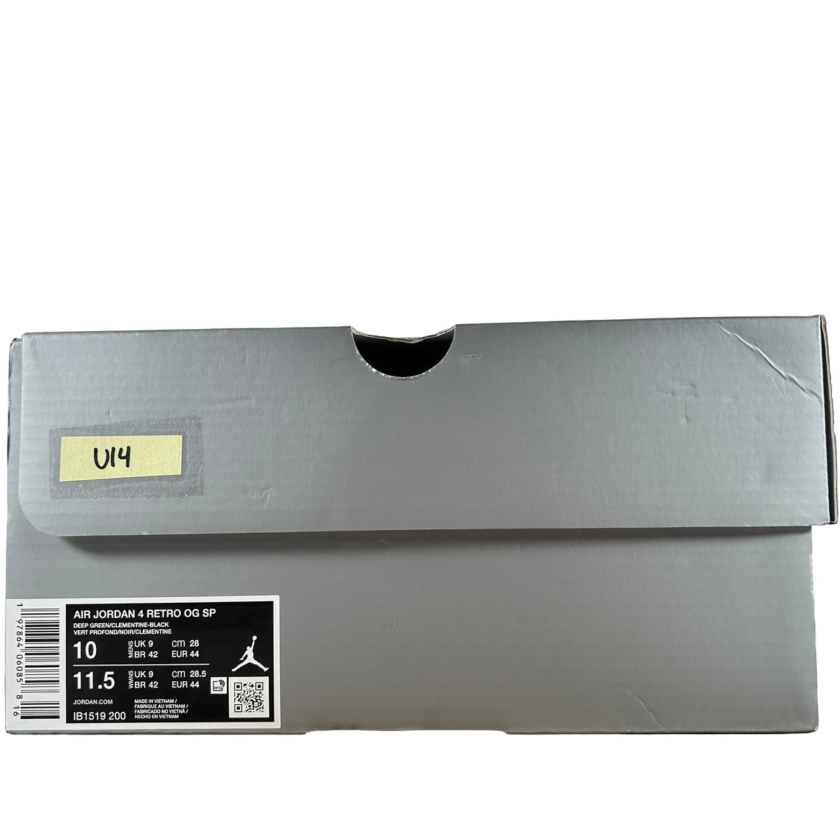 IB1519 200 Jordan 4 Retro OG SP Undefeated (2025) [USED] - 10 M (Used14)