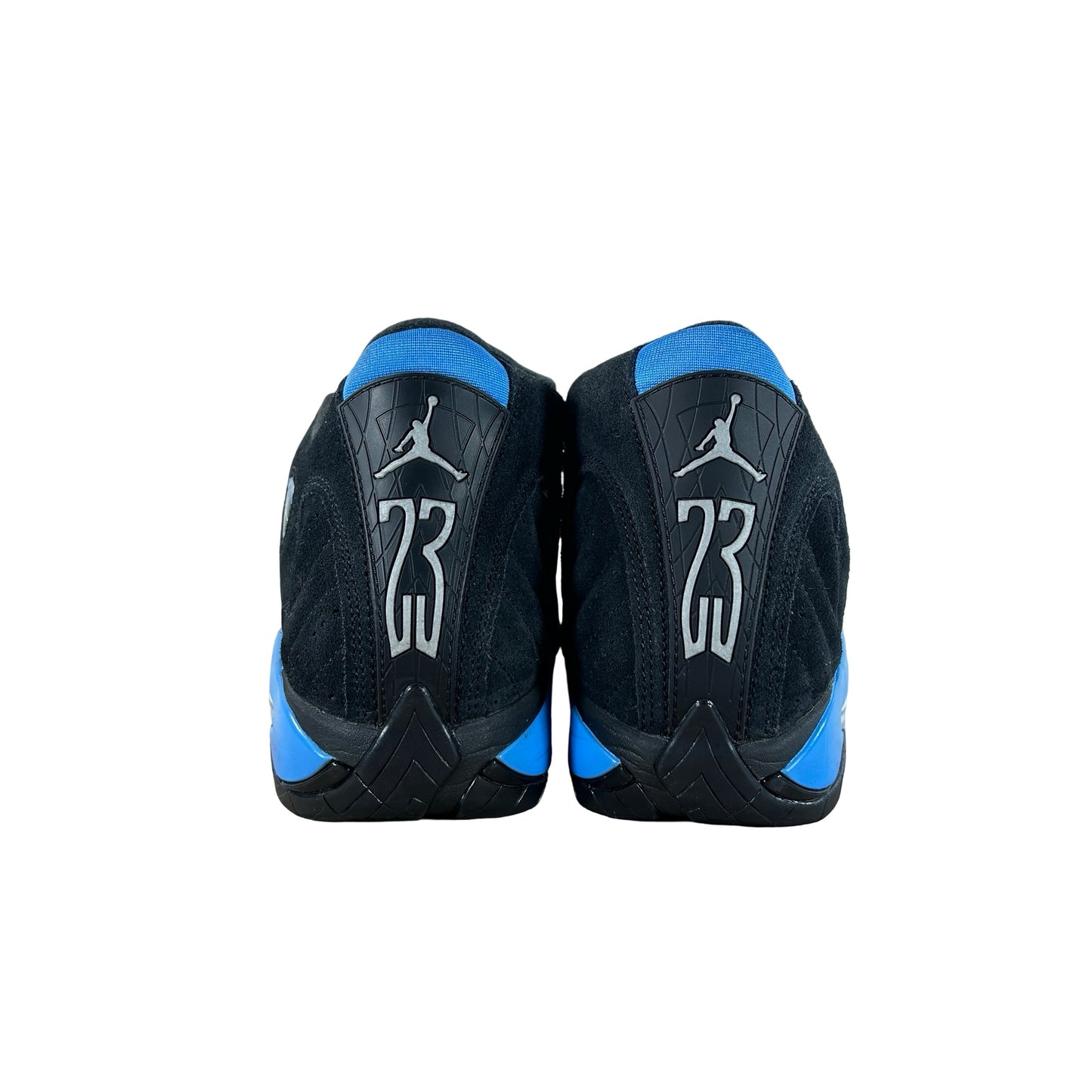 487471 007 Jordan 14 Retro Black University Blue (2026) [USED] - 8.5 M (Used)