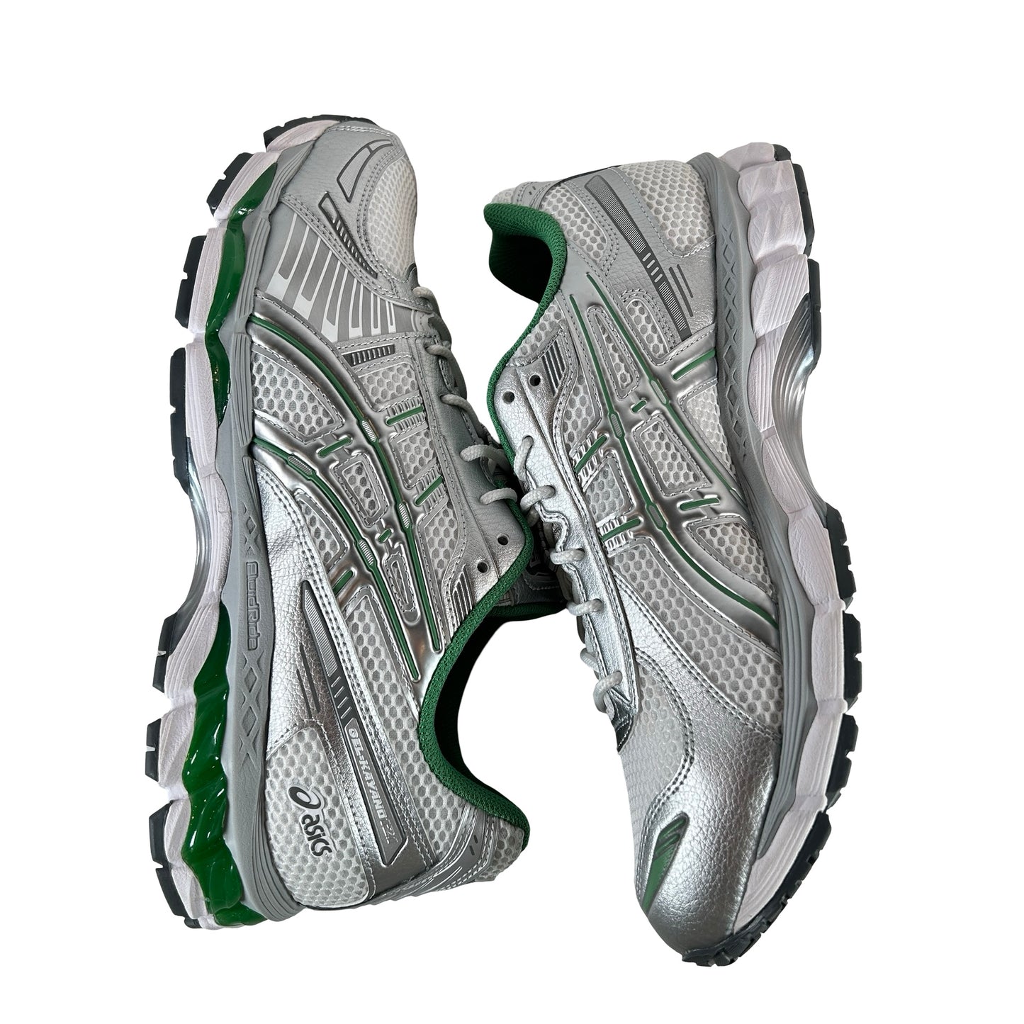 1203A759 100 ASICS Gel-Kayano 12.1 Silver Green [USED] - 11 M (Used)