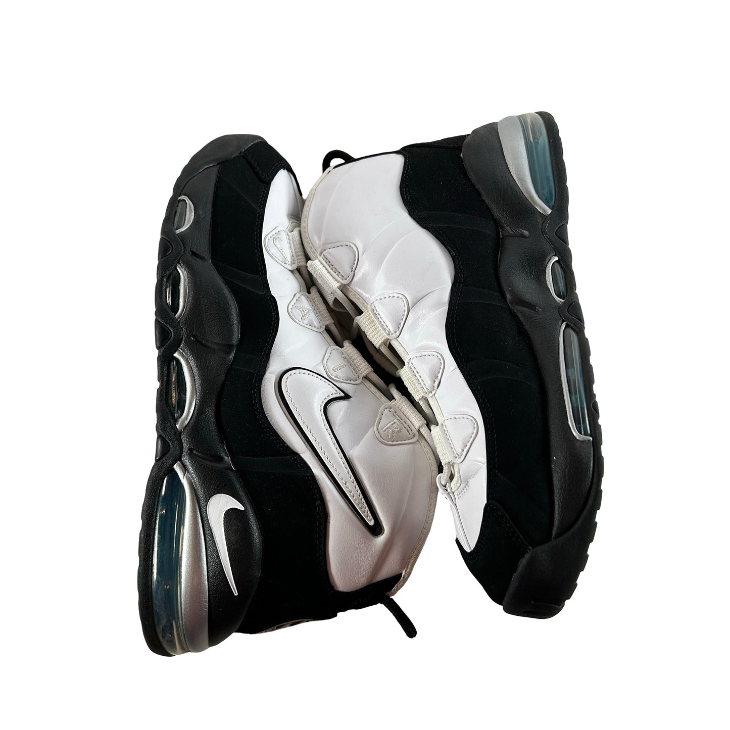 311090 100 Nike Air Max Uptempo 95 White Black Teal [USED] - 9.5 M (Used2)