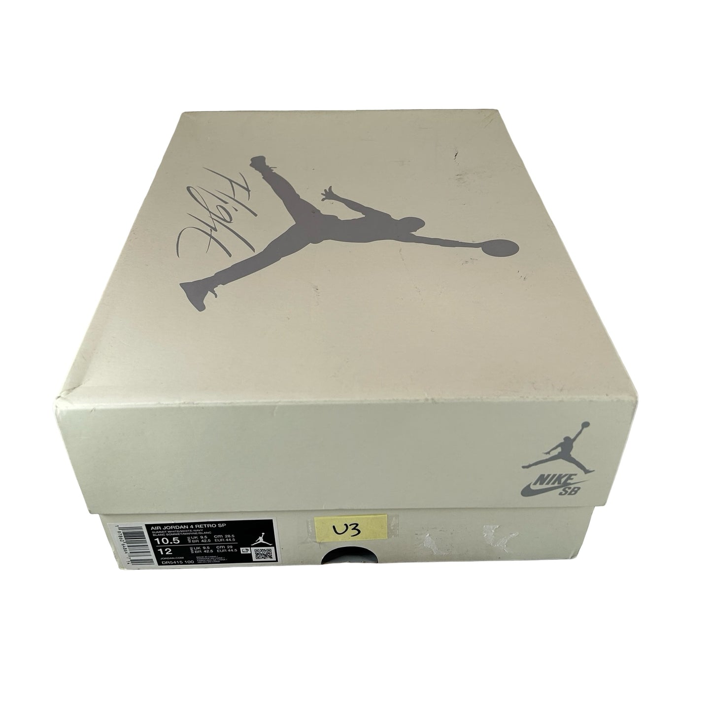 DR5415 100 Jordan 4 Retro SB Navy [USED] - 10.5 M (Used3)