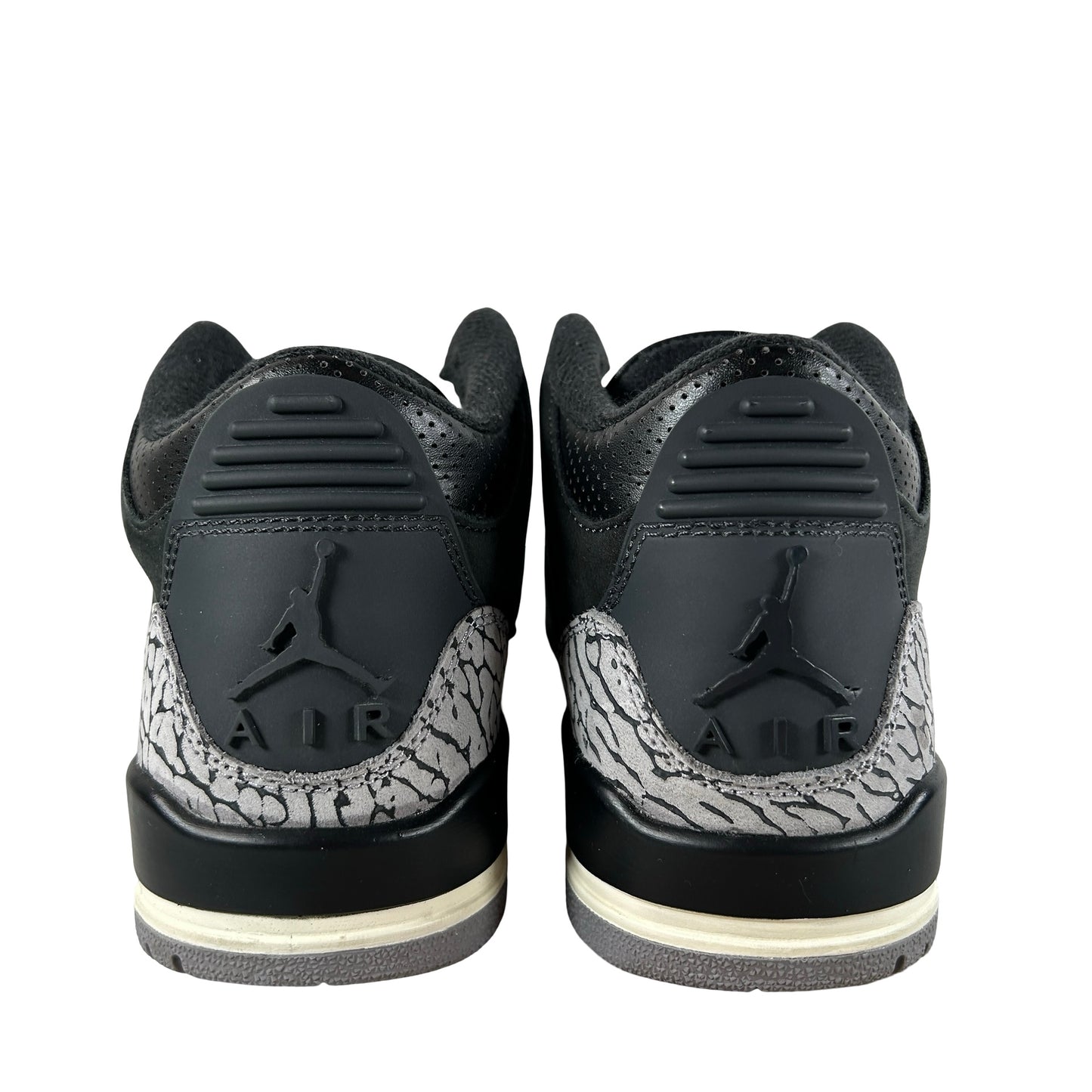 CK9246 001 Jordan 3 Retro Off Noir (Women's) [USED] - 5.5 W (Used)