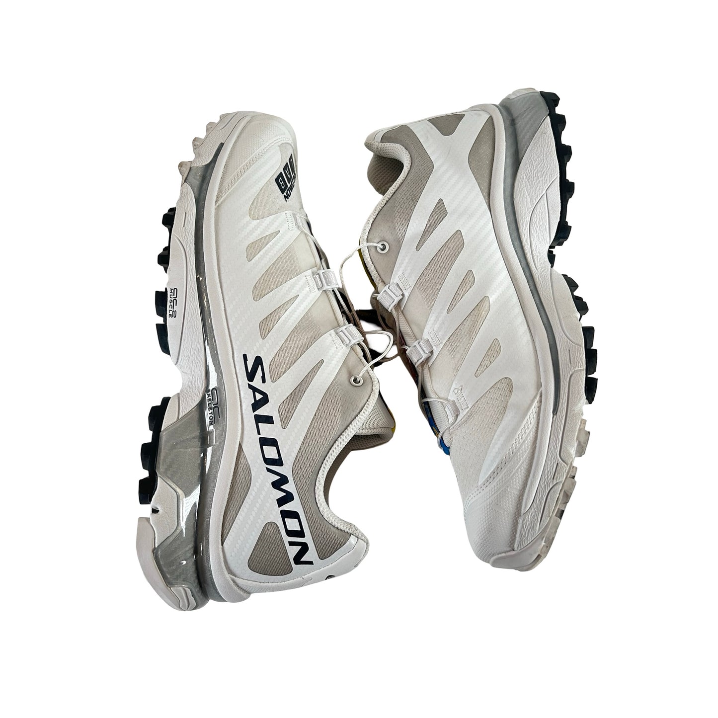 L4713300032 Salomon XT-4 OG White Lunar Rock [USED] - 10 M (Used)