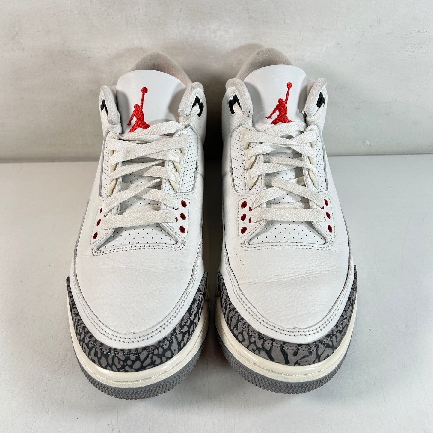 DN3707 100 Jordan 3 Retro White Cement Reimagined [USED] - 8 M (Used4)