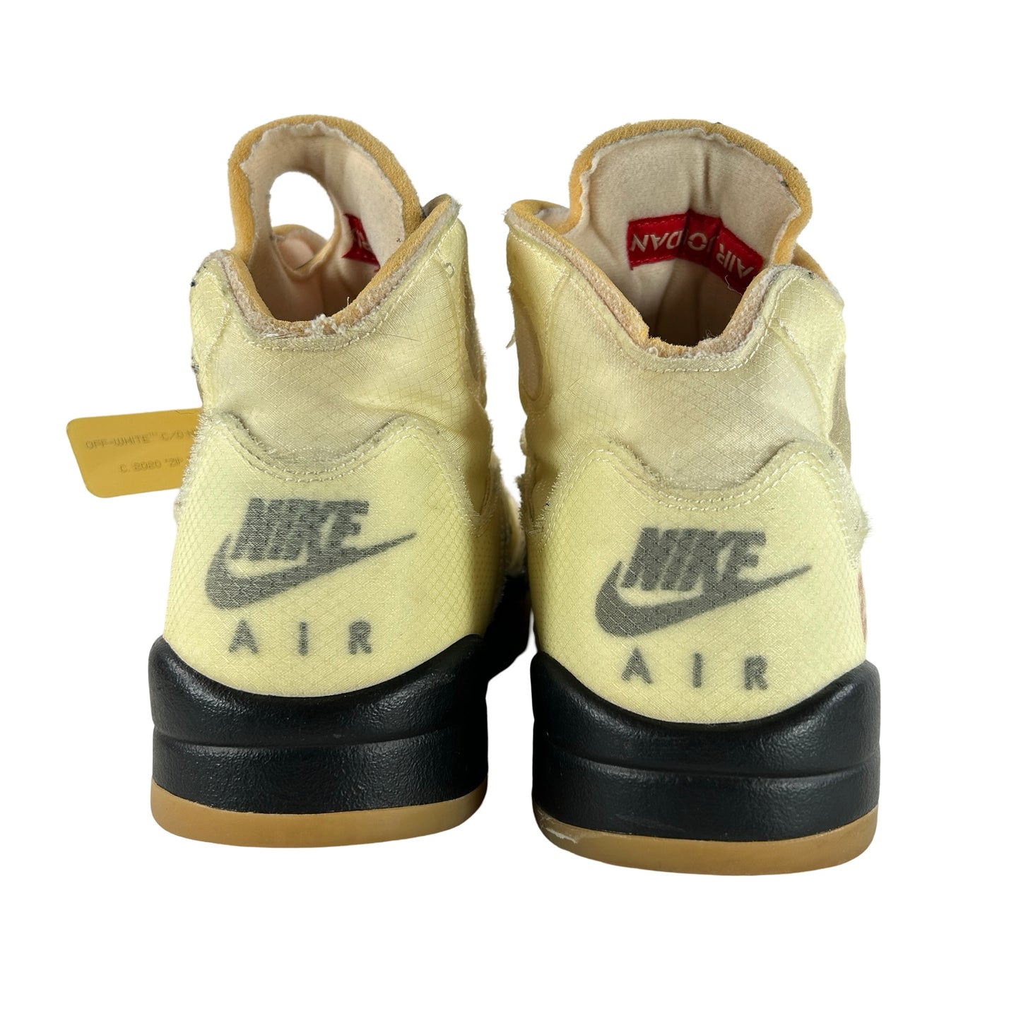 DH8565 100 Jordan 5 Off-White Sail [USED] - 12 M (Used) (No Box)