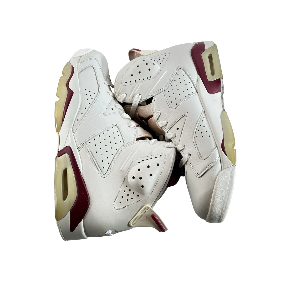 384664 116 Jordan 6 Maroon [USED] - 11 M (Used)