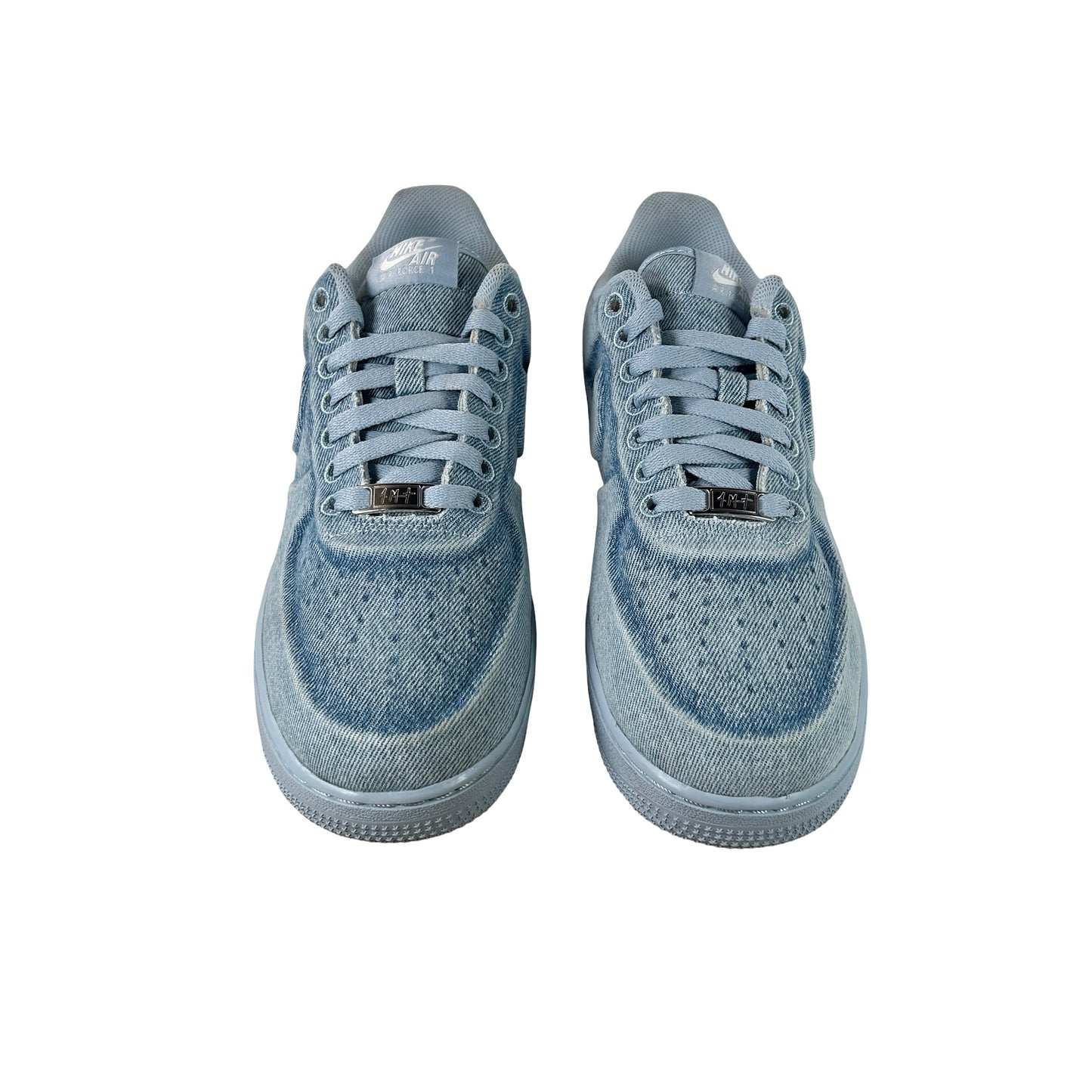 IQ9773 400 Nike Air Force 1 Low Ja Morant Denim Light Armory Blue [USED] - 8.5 M (Used)