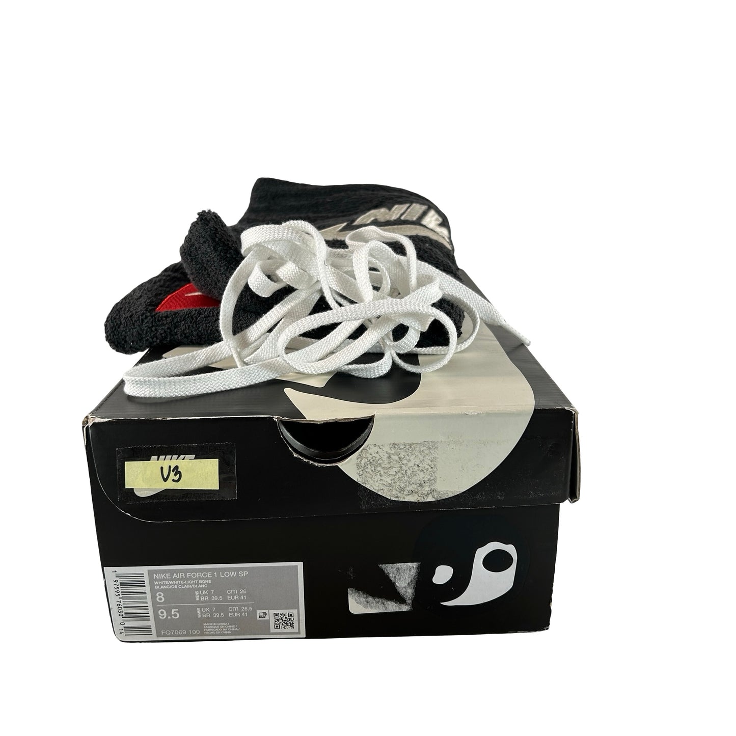 FQ7069 100 Nike Air Force 1 Low Cactus Plant Flea Market White (2024) [USED] - 8 M (Used3)