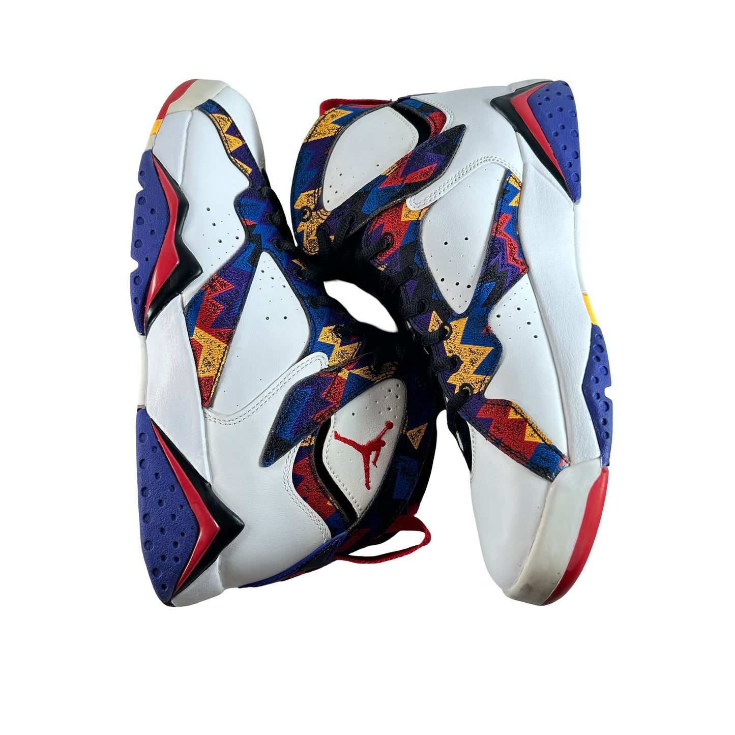 304775 142 Air Jordan 7 Retro Nothing But Net - 9 M (Yellowing) (No Box)