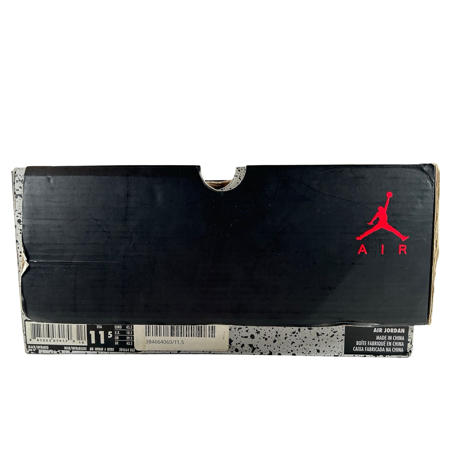 384664 060 Jordan 6 Retro Black Infrared (2019) (B-Grade) [USED] - 11.5 M (Used)