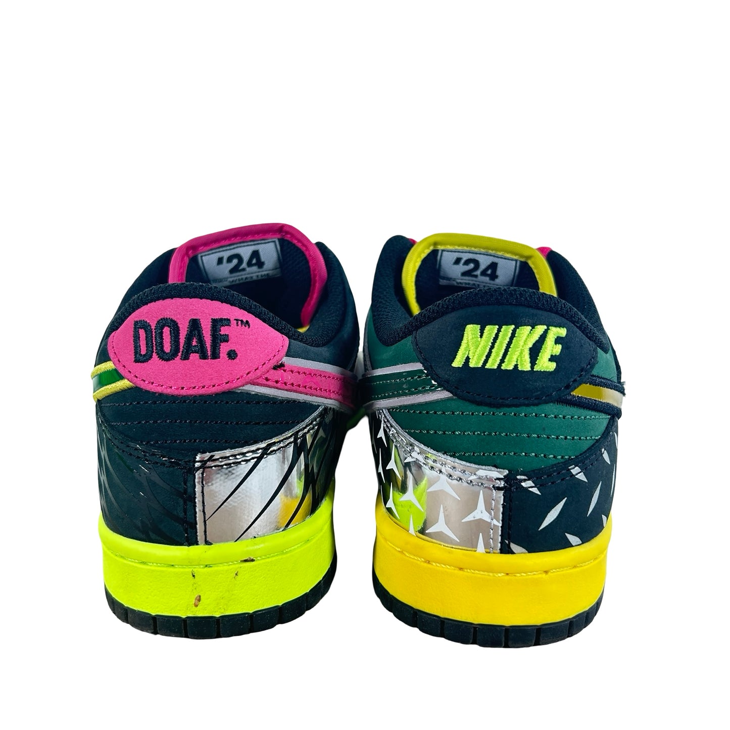 HV1454 001 Nike Dunk Low What the Duck Home University of Oregon PE [USED] - 7.5 M (Used)