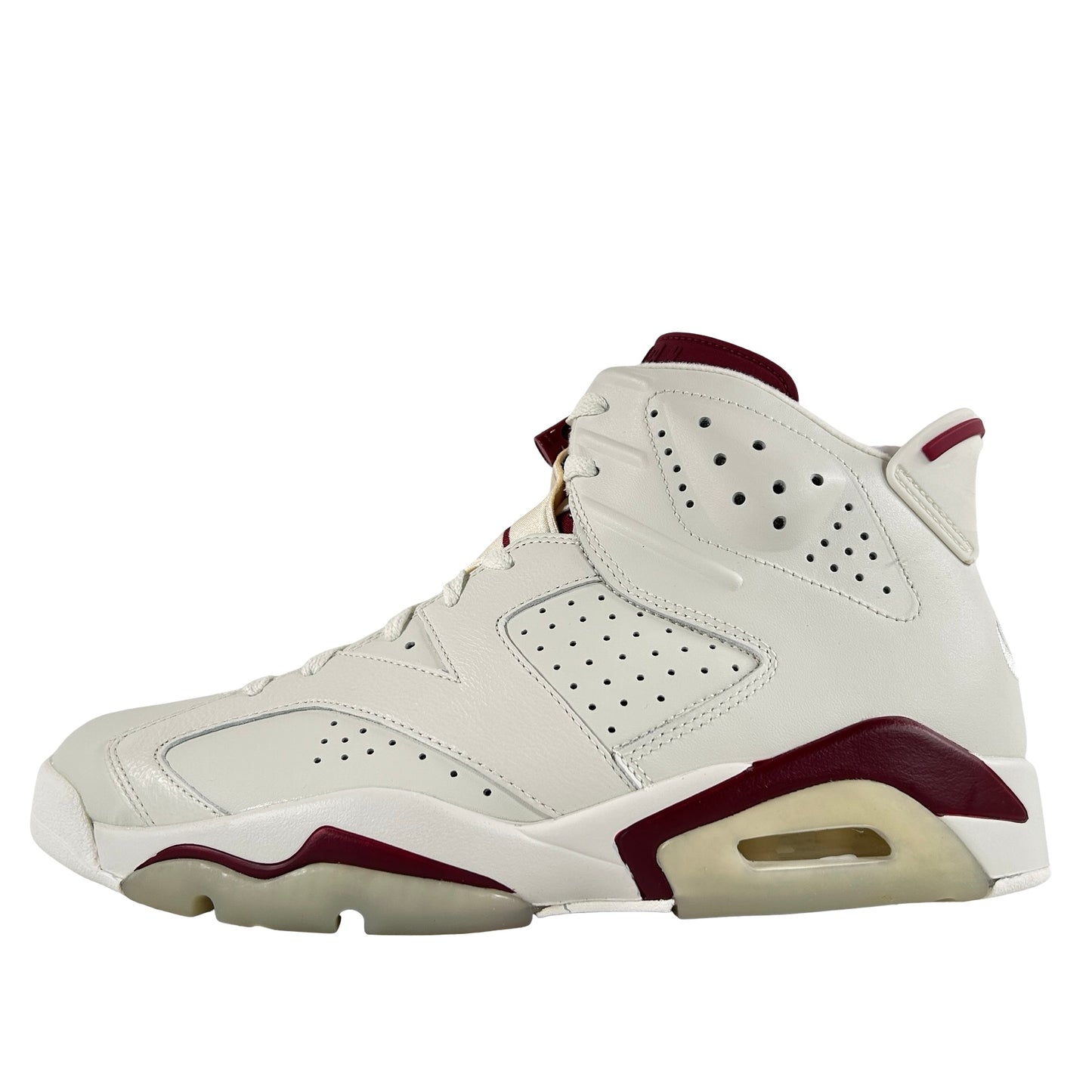 384664 116 Jordan 6 Maroon [CONDITIONAL] - 10.5 M (Yellowing)