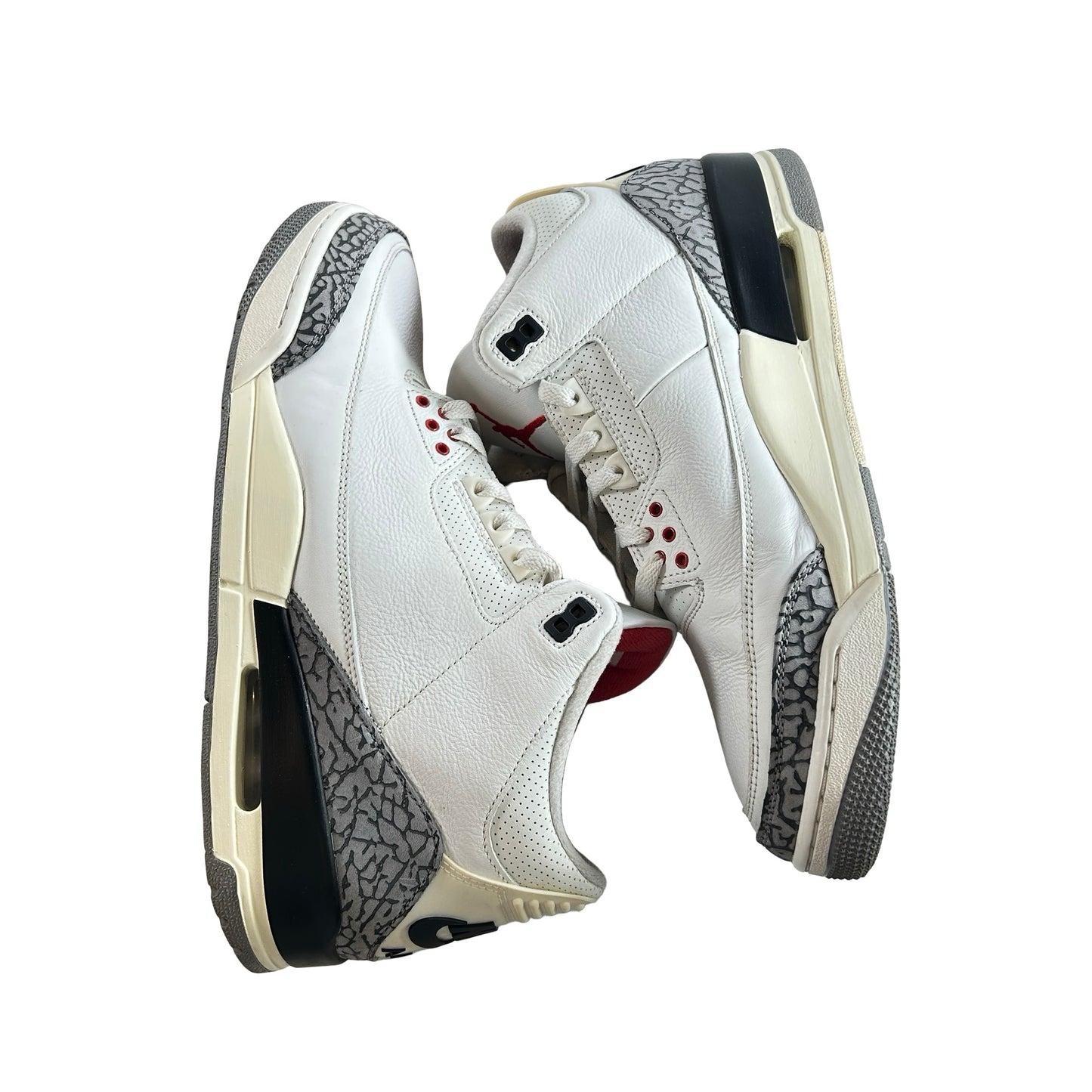 DN3707 100 Jordan 3 Retro White Cement Reimagined [USED] - 12.5 M (Used8)