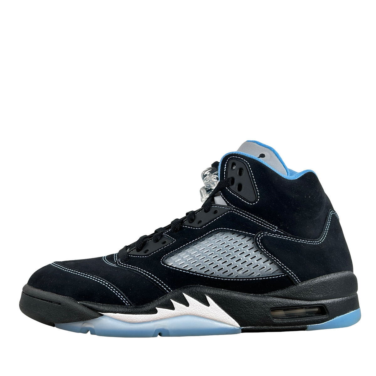 DD0587 008 Jordan 5 Retro Black University Blue (2026) [USED] - 12 M (Used5)