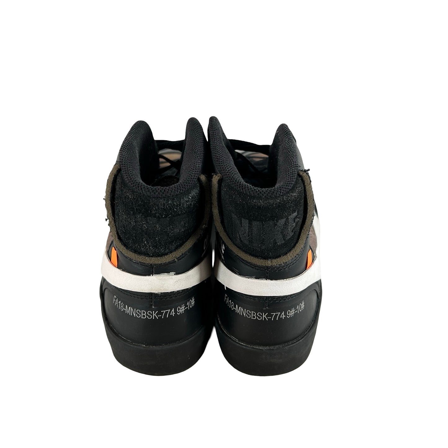 AA3832 001 Nike Blazer Off-White Black [USED] - 10 M (Used) (No Box)