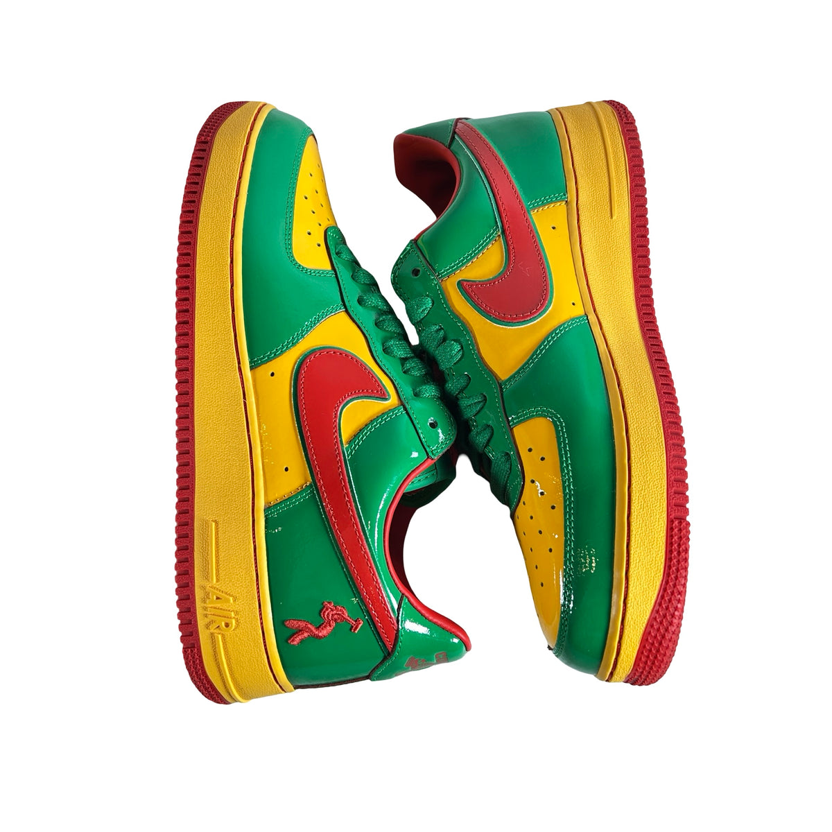 IH4383 300 Nike Air Force 1 Low Lil Yachty Concrete Boys Lucky Green [USED] - 10.5 M (Used2)