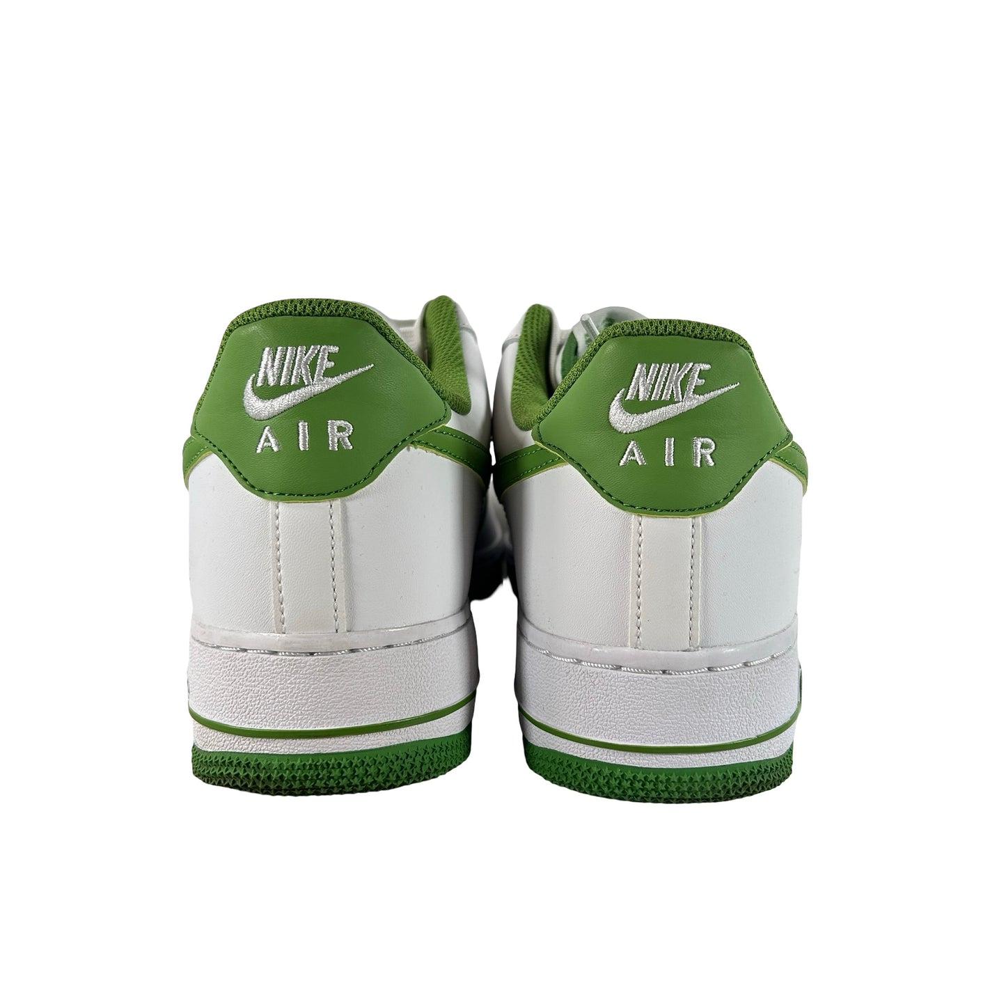 DH7561 105 Nike Air Force 1 Low '07 White Chlorophyll [USED] - 9 M (Used)