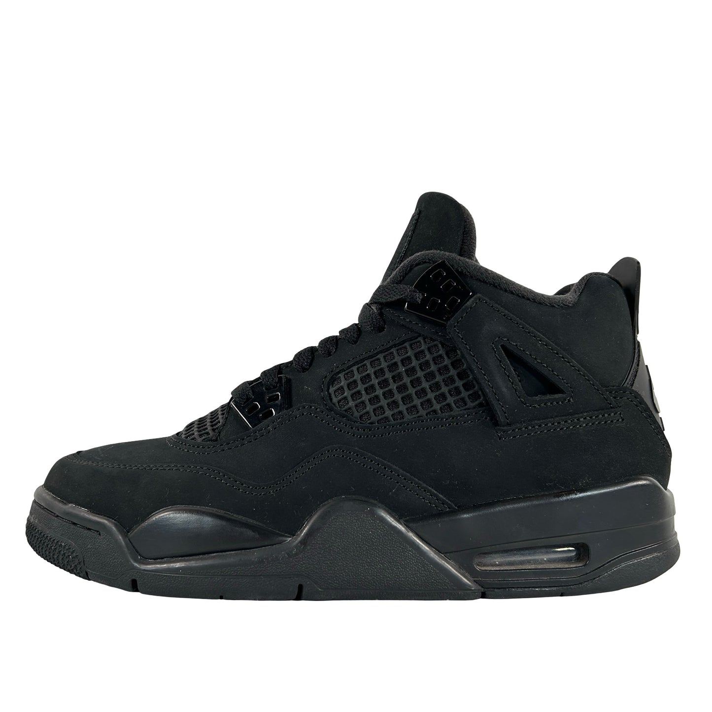 IB4171 010 Jordan 4 Retro Black Cat (2025) (GS) [USED] - 7 Y (Used)