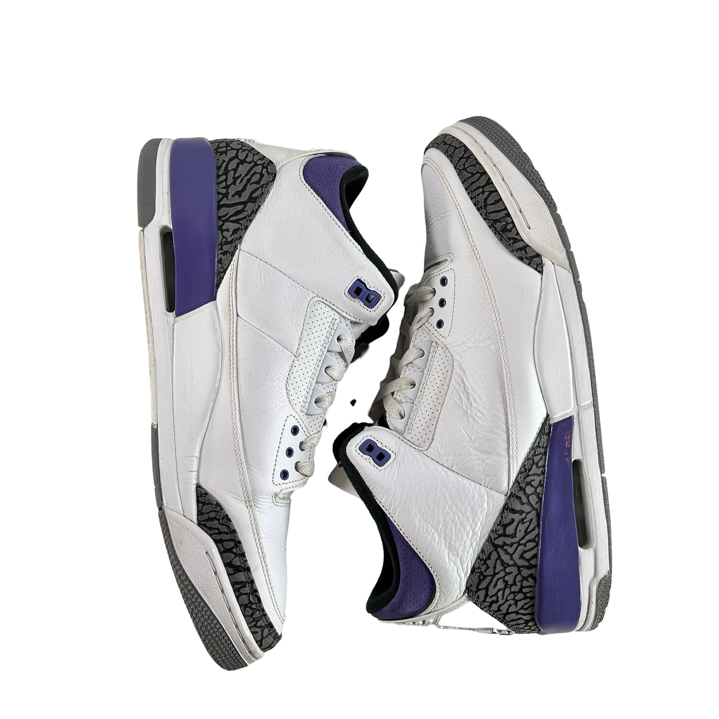 CT8532 105 Jordan 3 Retro Dark Iris [USED] - 13 M (Used)