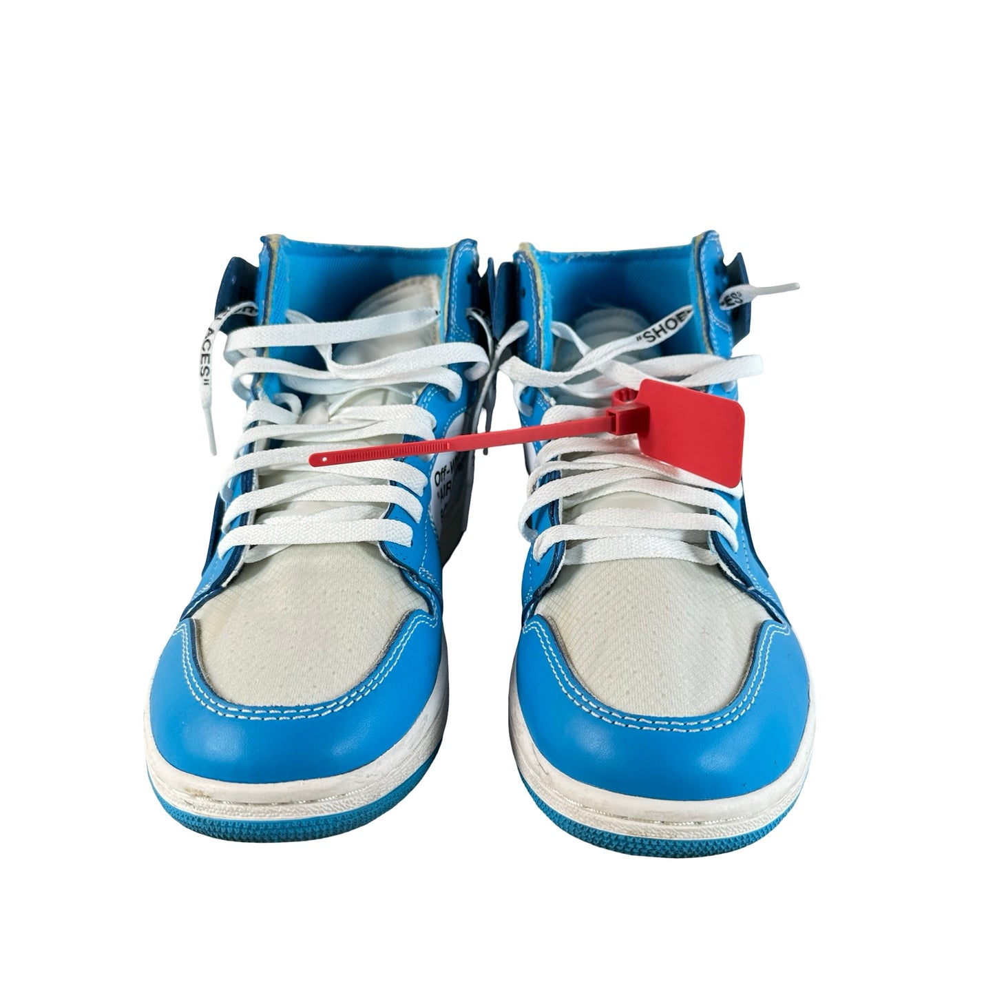 AQ0818 148 Jordan 1 Retro High Off-White UNC [USED] - 9.5 M (Used) (No Box)