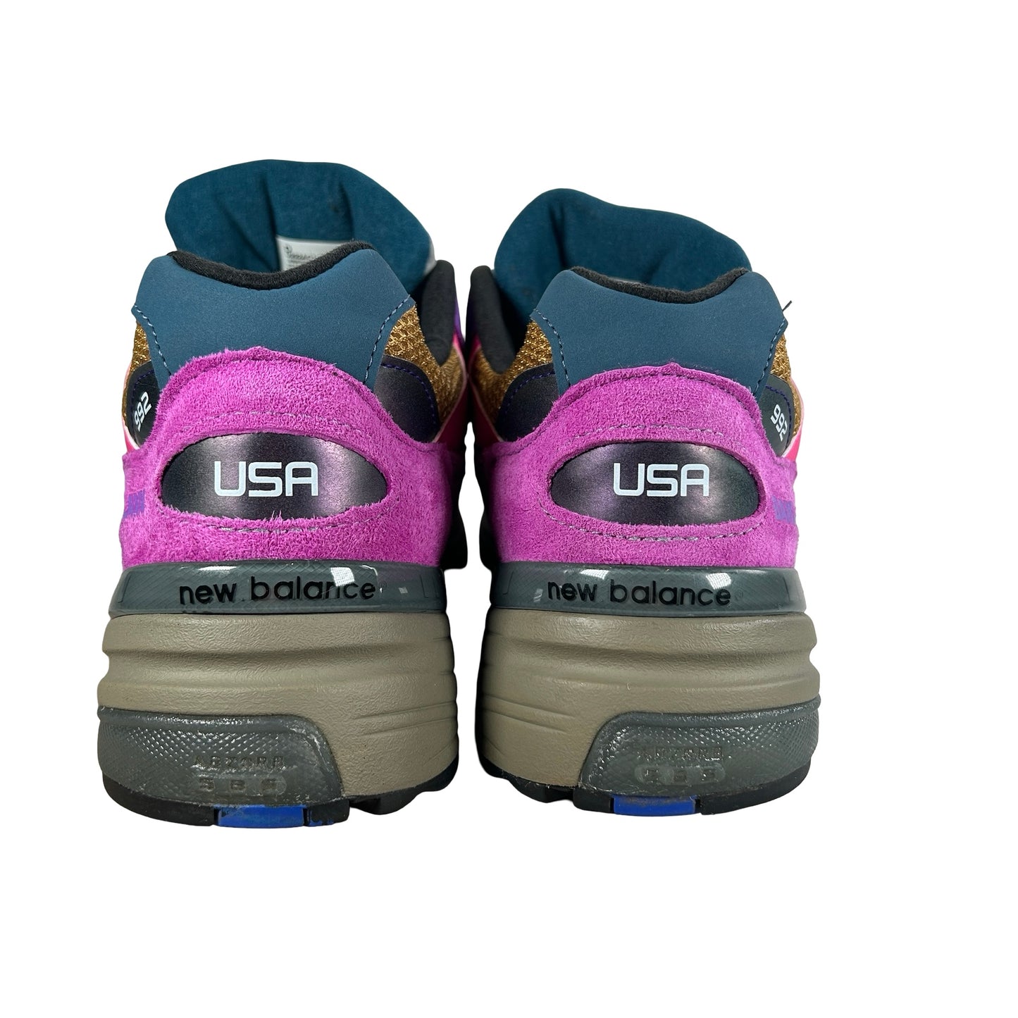 U992AC1 New Balance 992 MiUSA Action Bronson Digitalis Purpurea [USED] - 9 M (Used) (Replacement Box)