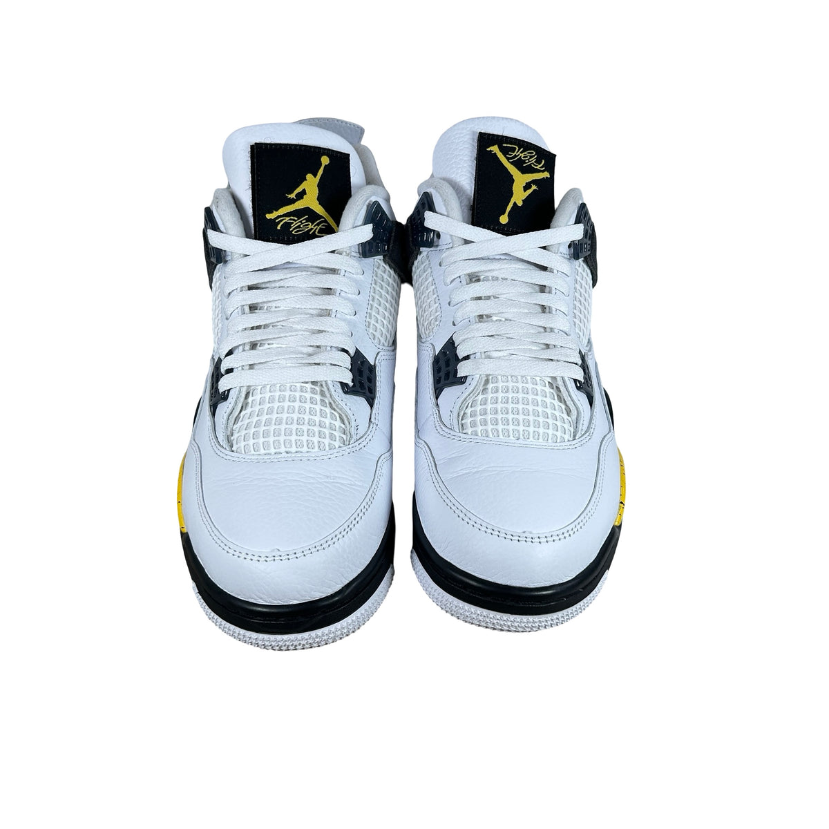 IO2463 102 Air Jordan 4 Retro Rare Air Tour Yellow [USED] - 10 M (Used)