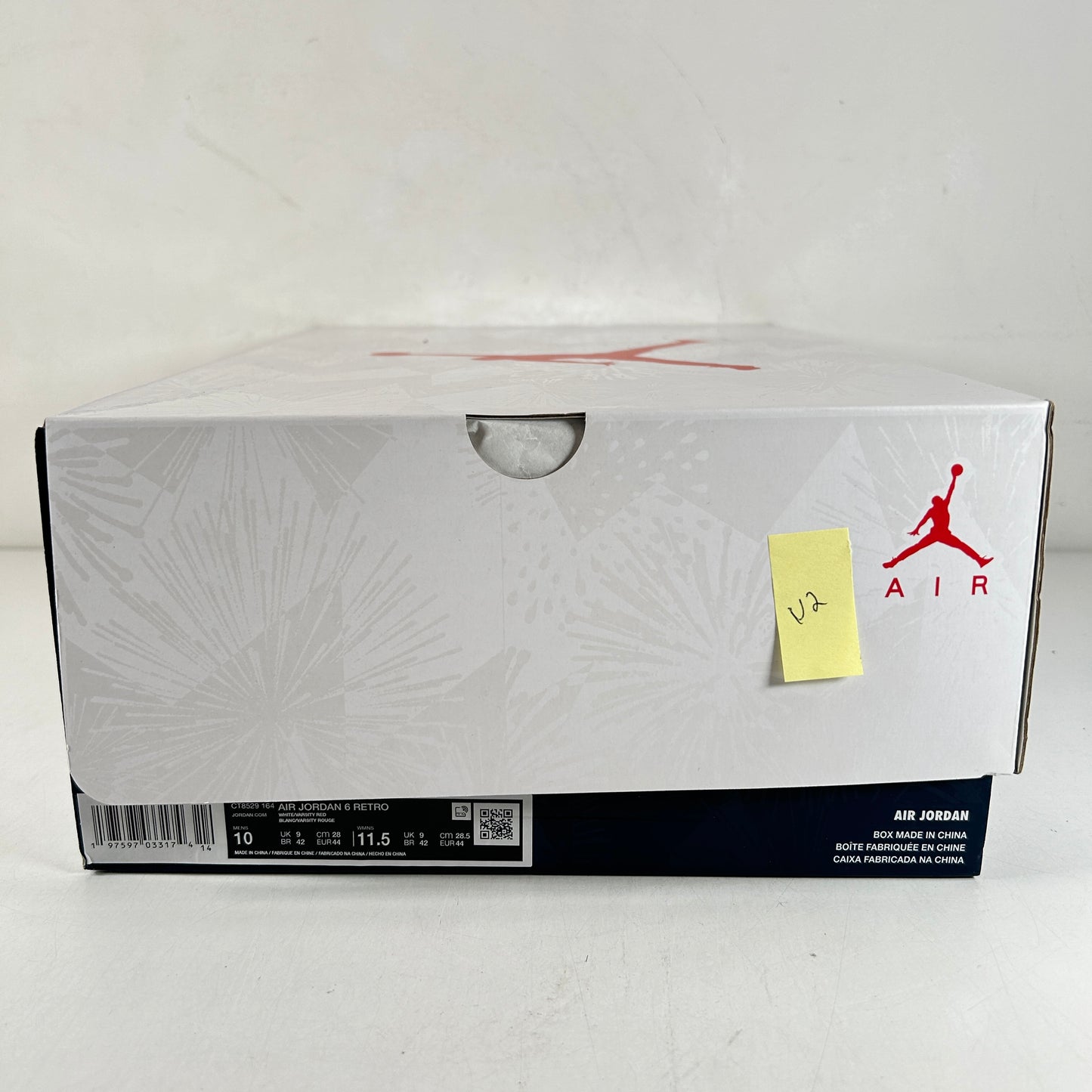 CT8529 164 Jordan 6 Retro Olympic (2024) - 10 M (Used2)