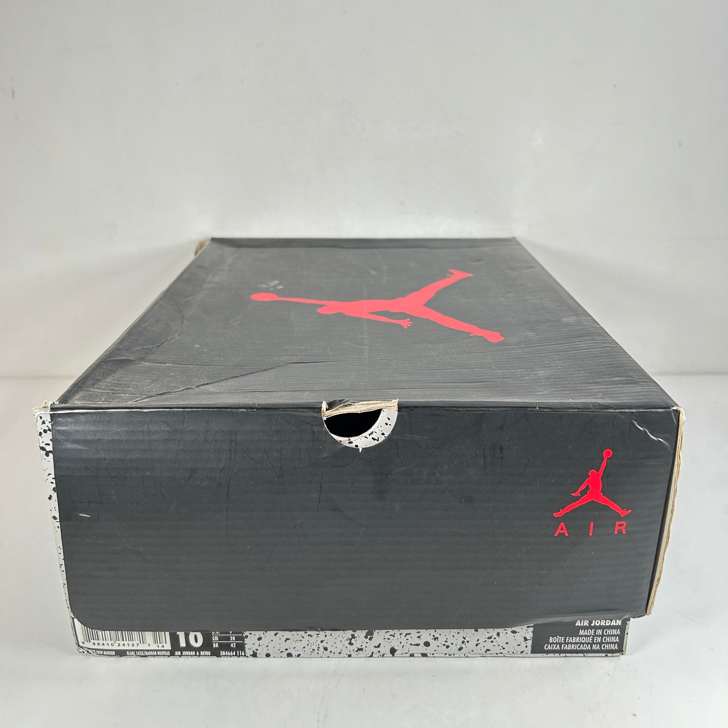 384664 116 Jordan 6 Maroon [USED] - 10 M (Used)