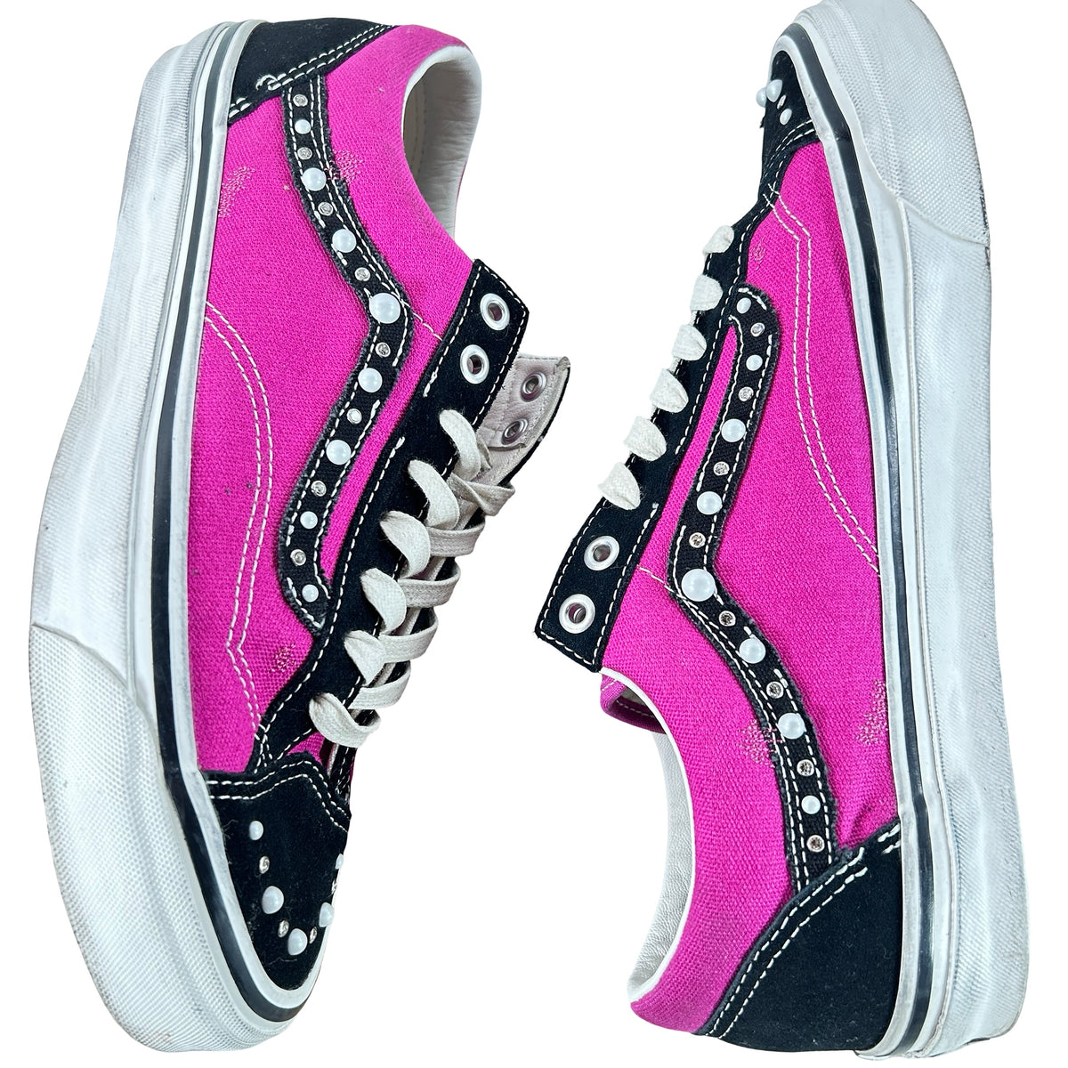 VN000E8VHLE1 Vans OTW Old Skool 36 Pearlized Pack Pink Black [USED] - 10 M (Used)