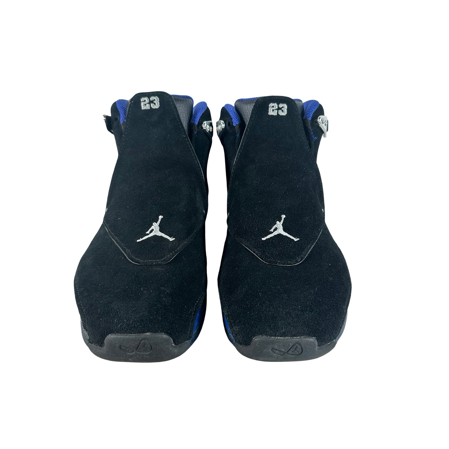 AA2494 007 Jordan 18 Retro Black Sport Royal (2018) [USED] - 10 M (Used)