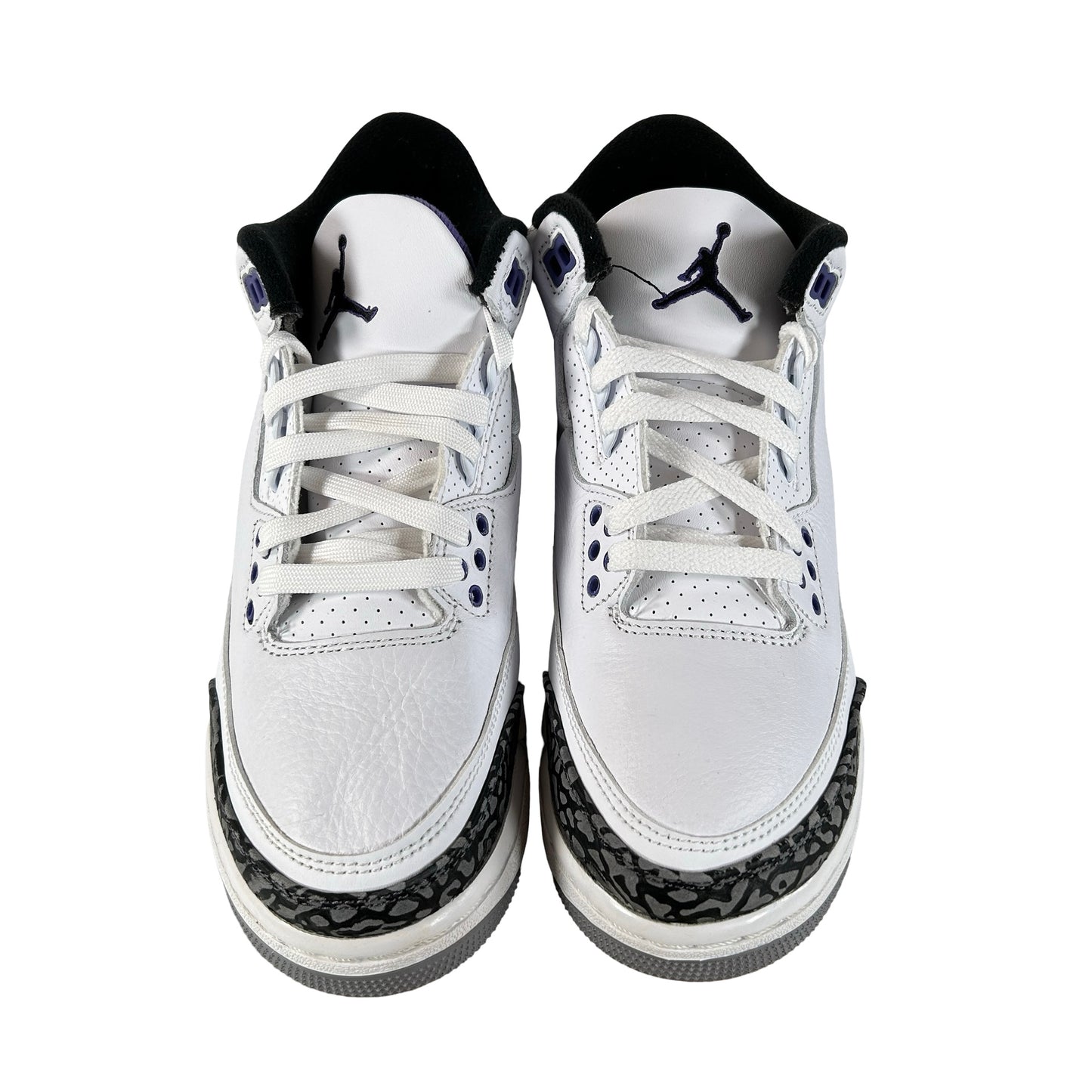 DM0967 105 Jordan 3 Retro Dark Iris (GS) [USED] - 7 Y (Used)