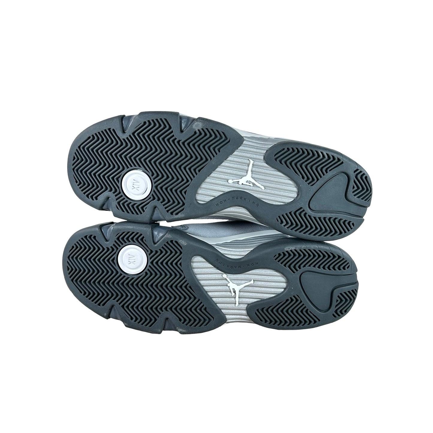 FQ8165 012 Jordan 14 Retro Flint Grey (GS) - 6 Y (Mark on right foot)