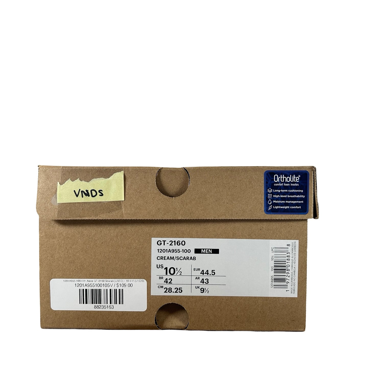 1201A955 100 Kith Asics GT-2160 Escarabajo