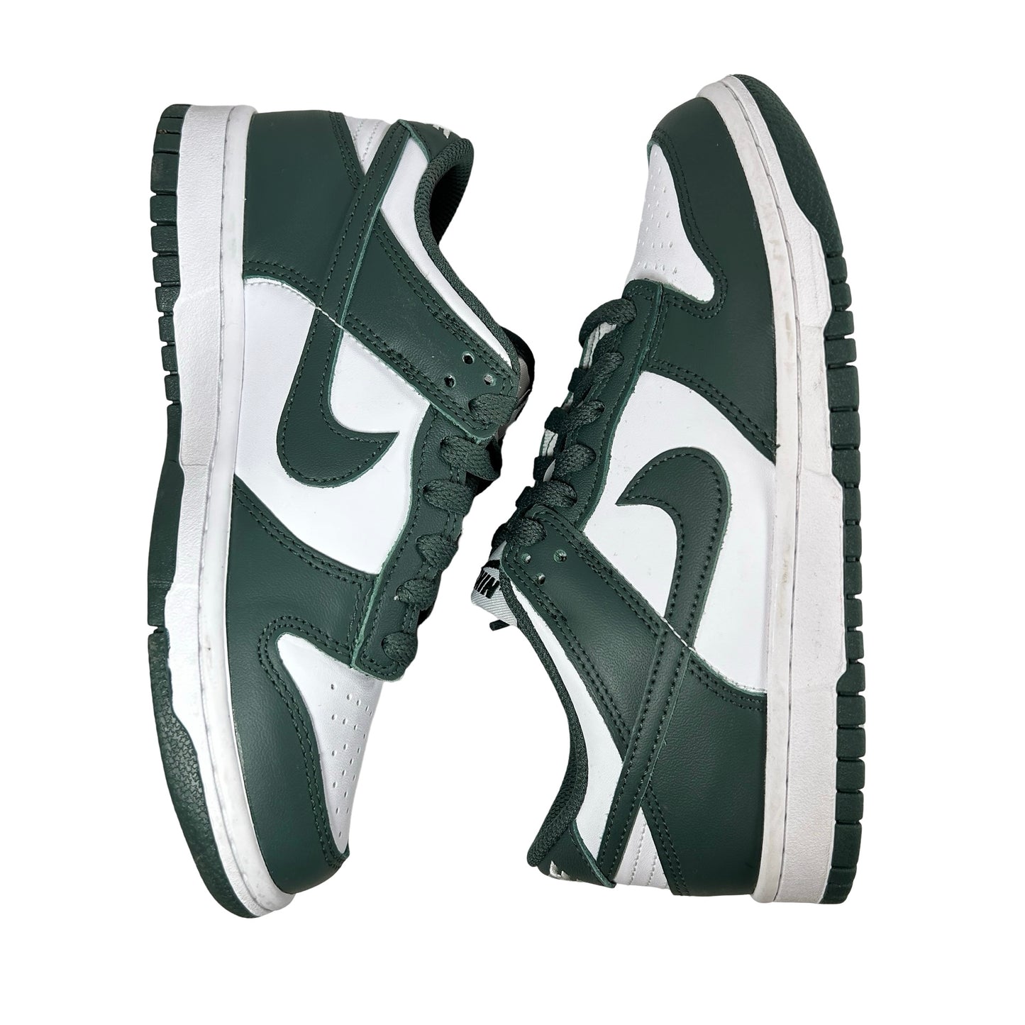 FB9109 120 Nike Dunk Low Vintage Green (GS) [USED] - 5 Y (Used) (No Box)
