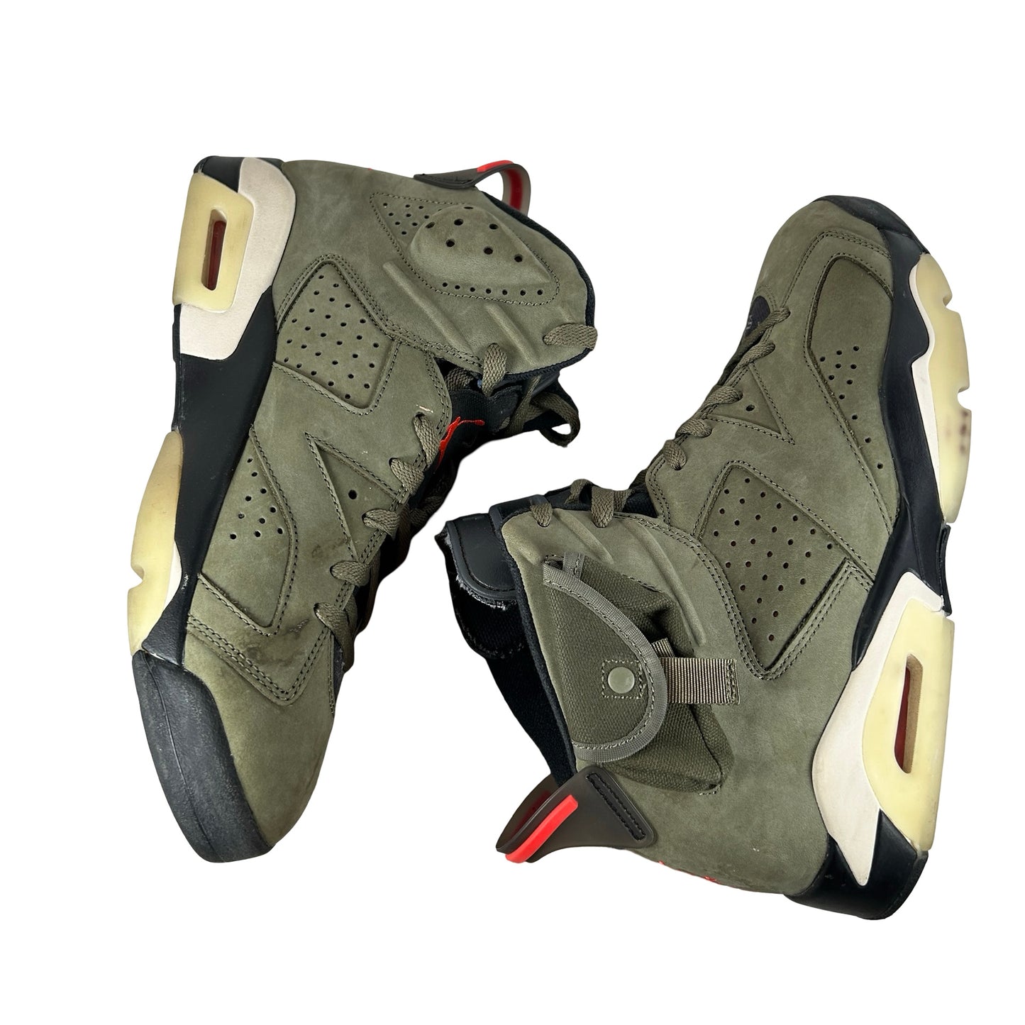 CN1084 200 Air Jordan 6 Retro Travis Scott [USED] - 10.5 M (Used16)