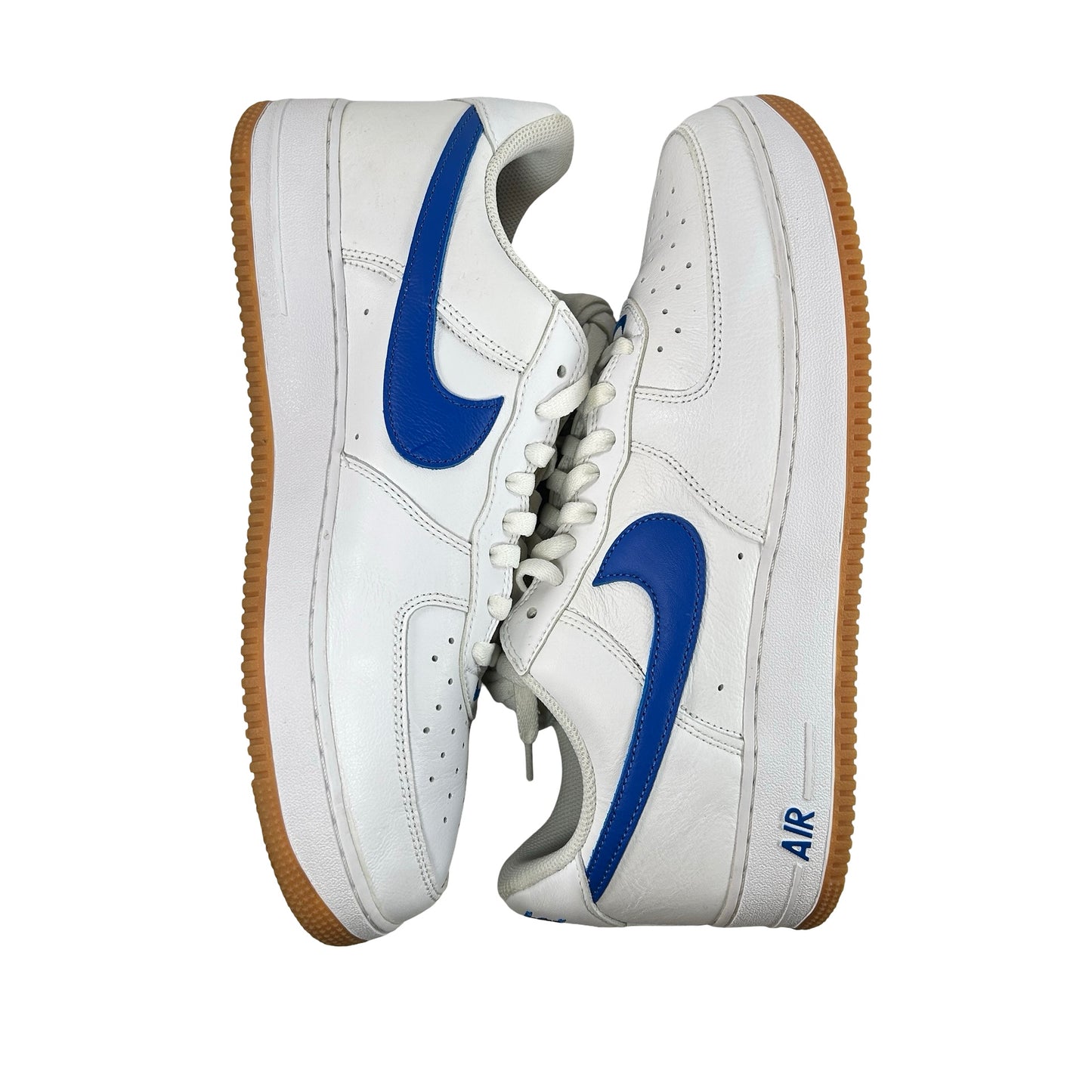 DJ3911 101 Nike Air Force 1 '07 Low Color of the Month Varsity Royal Gum [USED] - 13 M (Used)