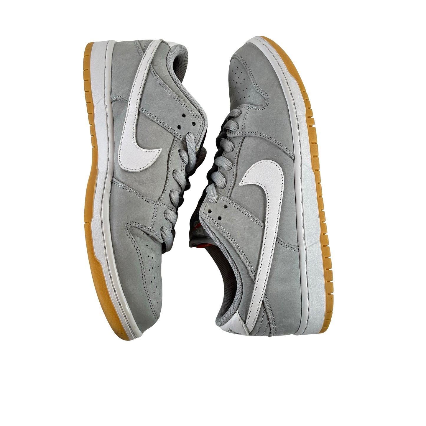 DV5464 001 Nike SB Dunk Low Pro ISO Orange Label Wolf Grey Gum [USED] - 11 M (Used2)