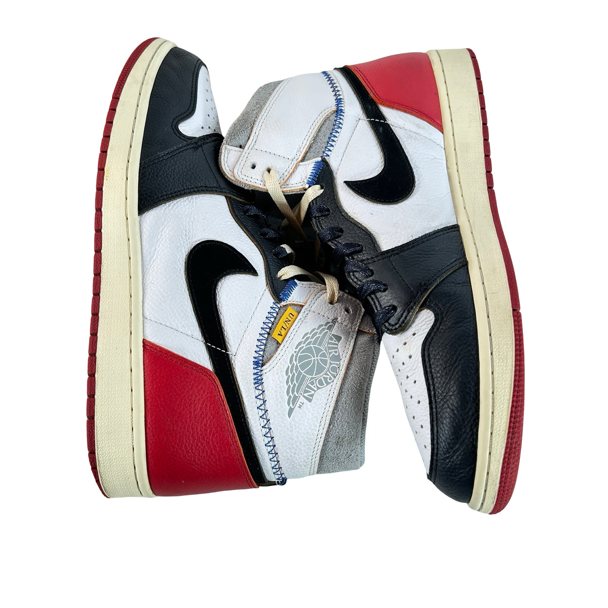 BV1300 106 Jordan 1 Union Black Toe [USED] - 12 M (Used5)
