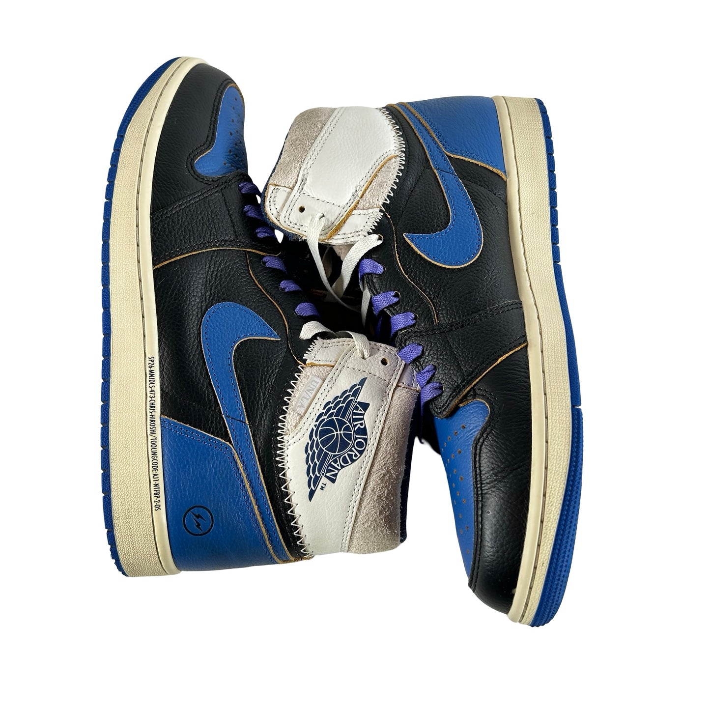 IO7847 001 Jordan 1 Retro High OG SP Fragment x Union LA Sport Royal [USED] - 10.5 M (Used)