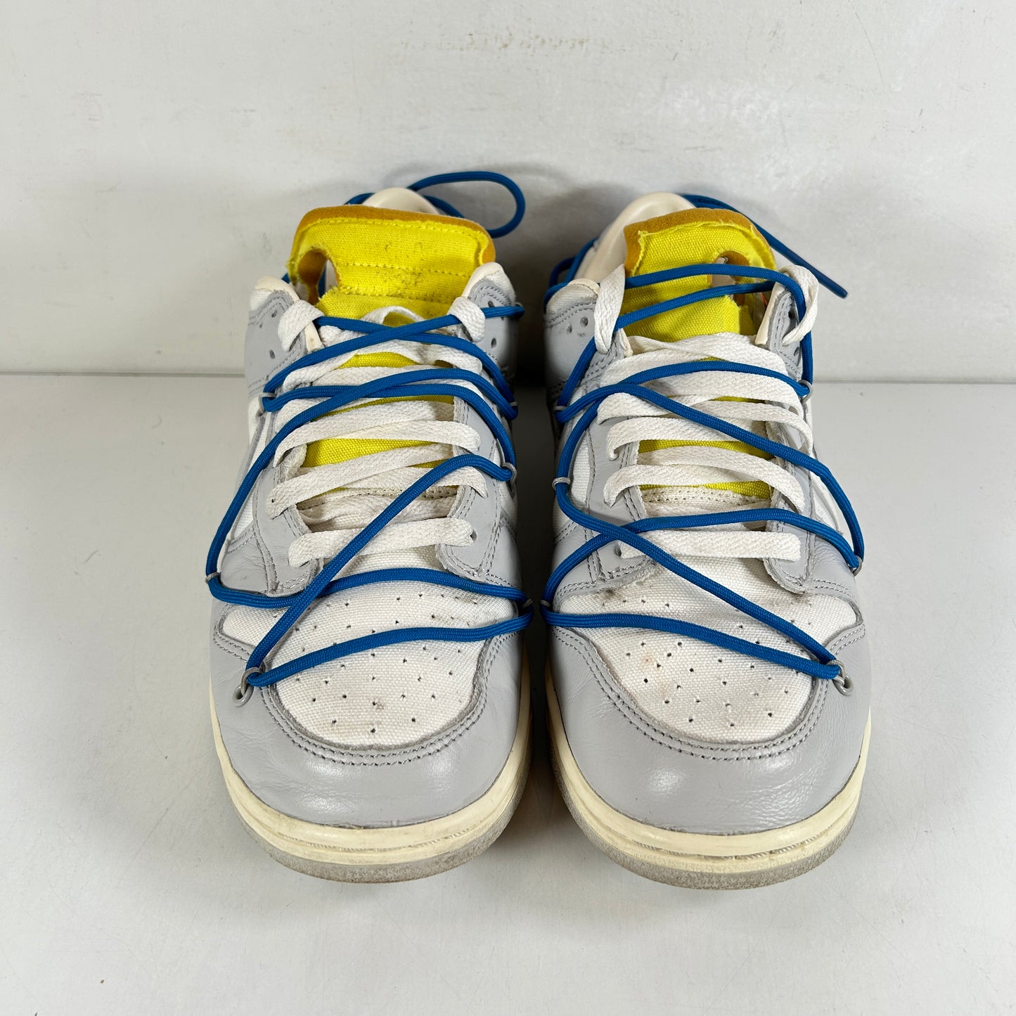 DM1602 112 Nike Dunk Low Off-White Lot 10 [USED] - 10 M (Used)