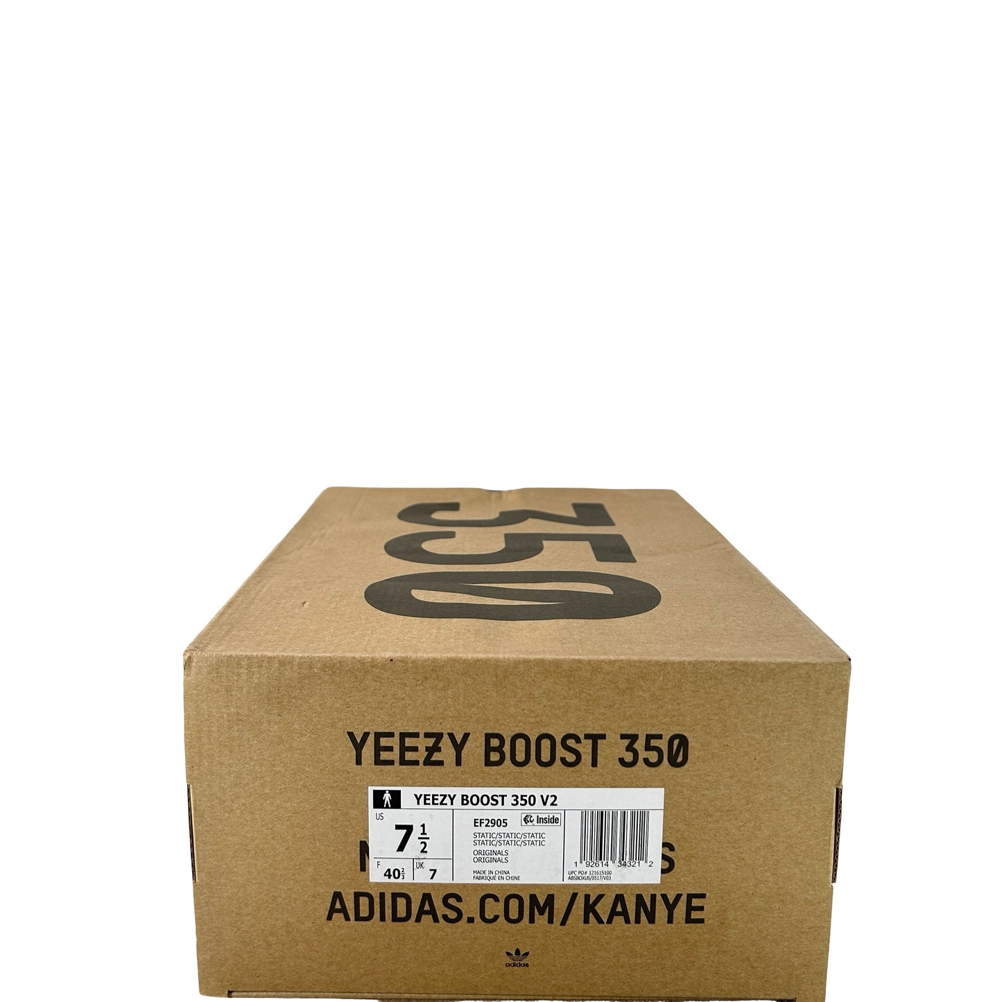 EF2905 Yeezy 350 V2 Static Non-Reflective [USED] - 7.5 M (Used)