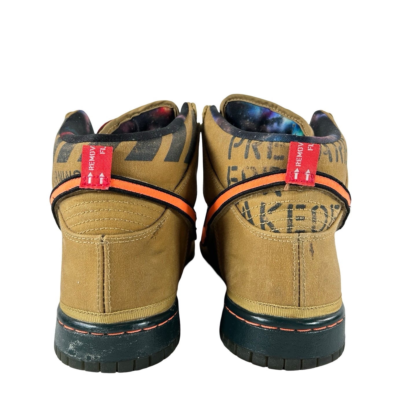 503766 750 Nike Dunk High All-Star Galaxy Gold [USED] - 10 M (Used) (No Box)