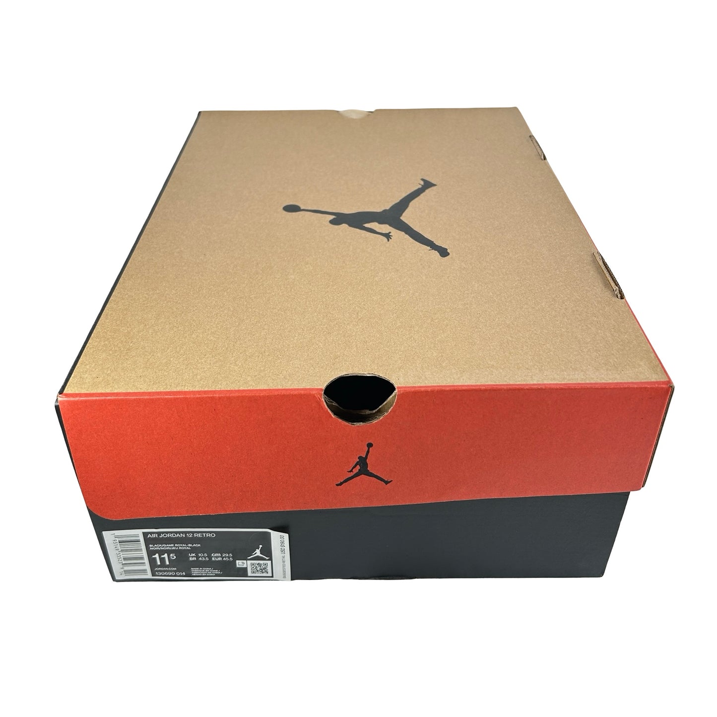 130690 014 Jordan 12 Retro Black Game Royal [USED] - 11.5 M (Used)